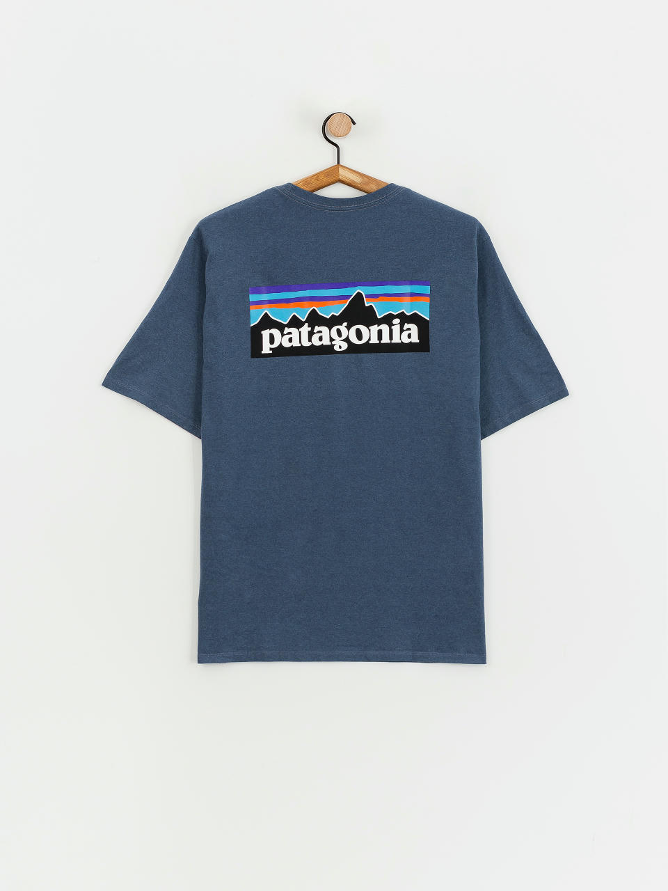 Тениска Patagonia P-6 Logo Responsibili (utility blue)