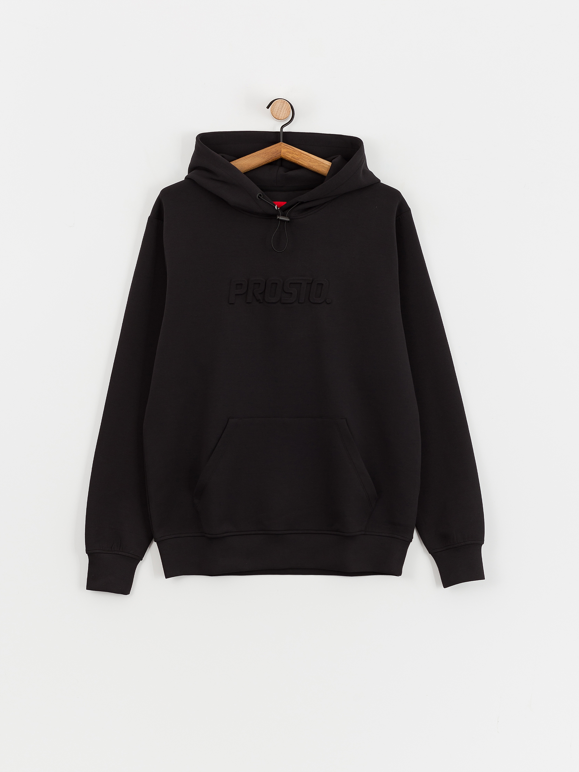 Суитшърт с качулка Prosto Logy HD (black)