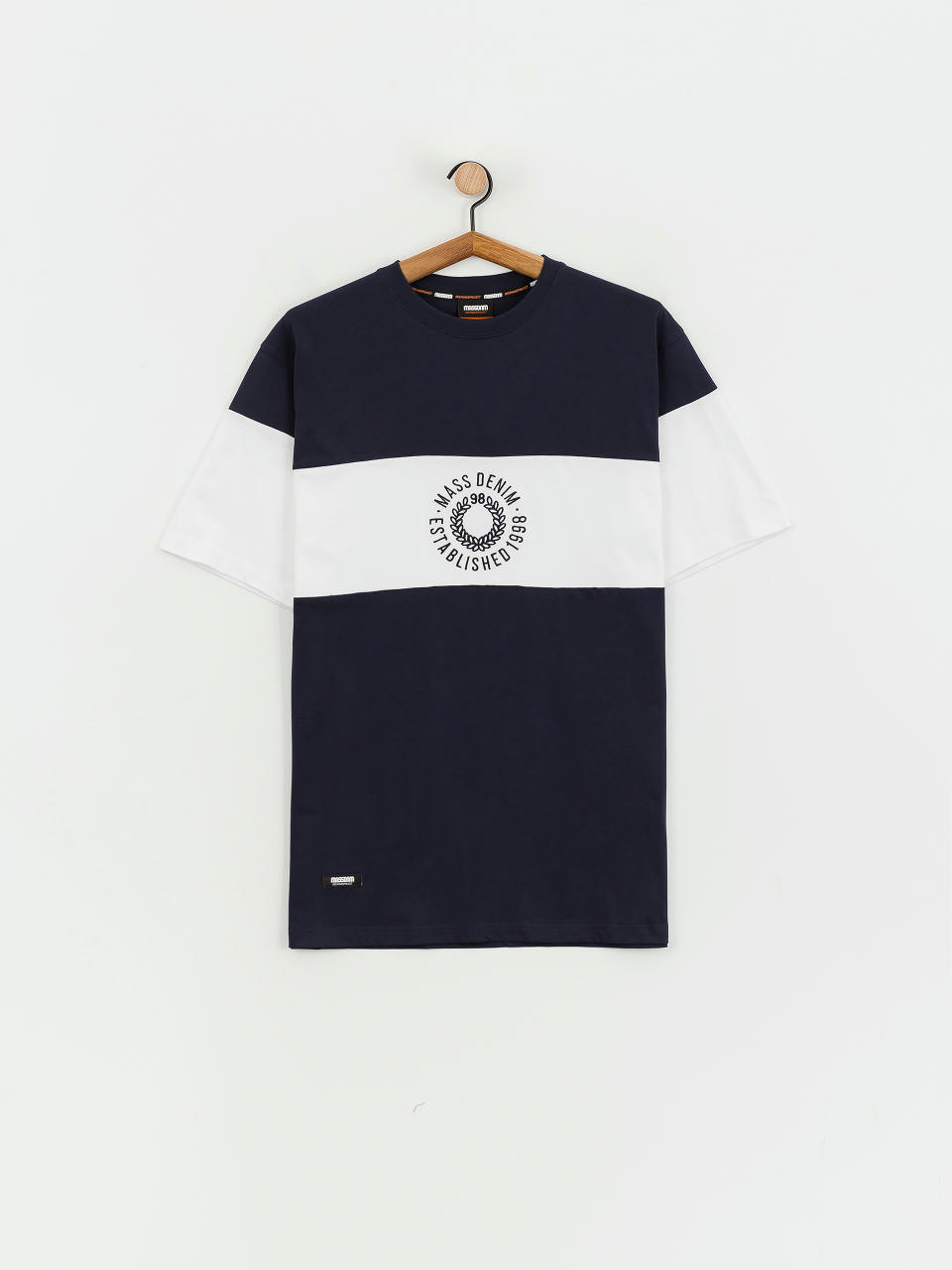 Тениска MassDnm Elementary (navy/white)