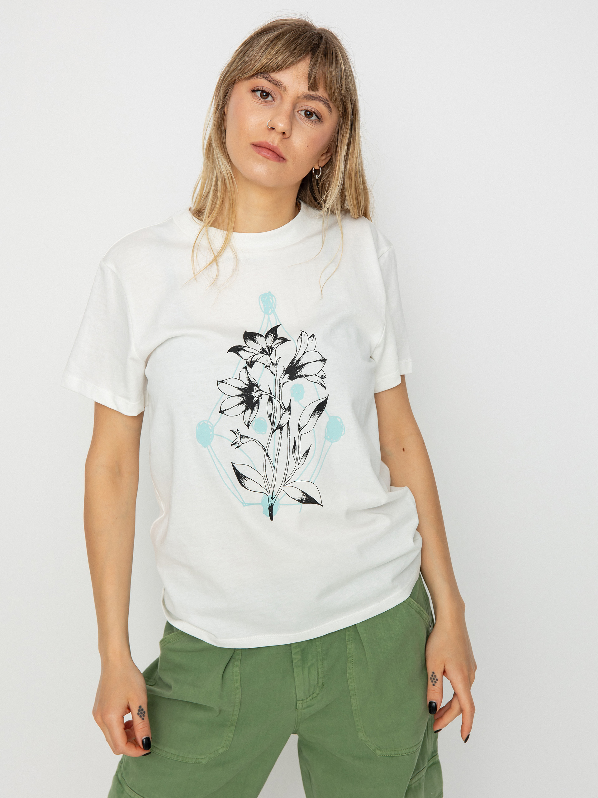 Тениска Volcom Radical Daze Wmn (star white)