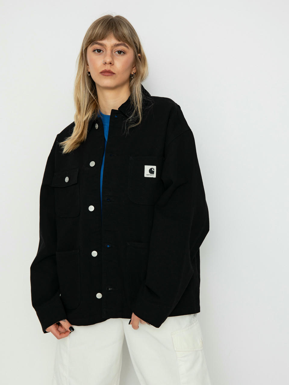 Яке Carhartt WIP Michigan Og Wmn (black/black rinsed)