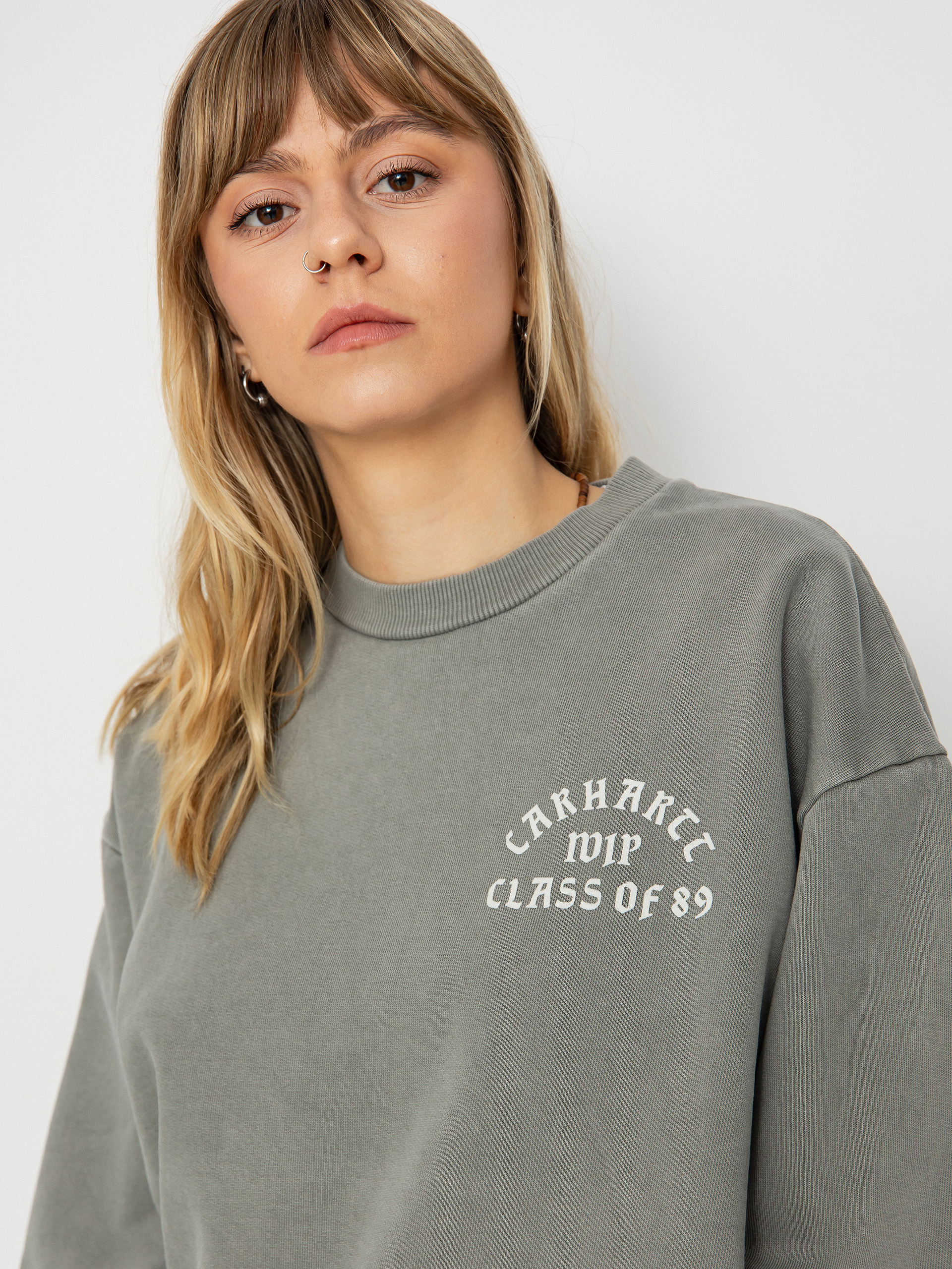 Суитшърт Carhartt WIP Class of 89 Wmn (marengo/white)