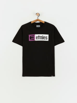 Тениска Etnies New Box (black/purple)