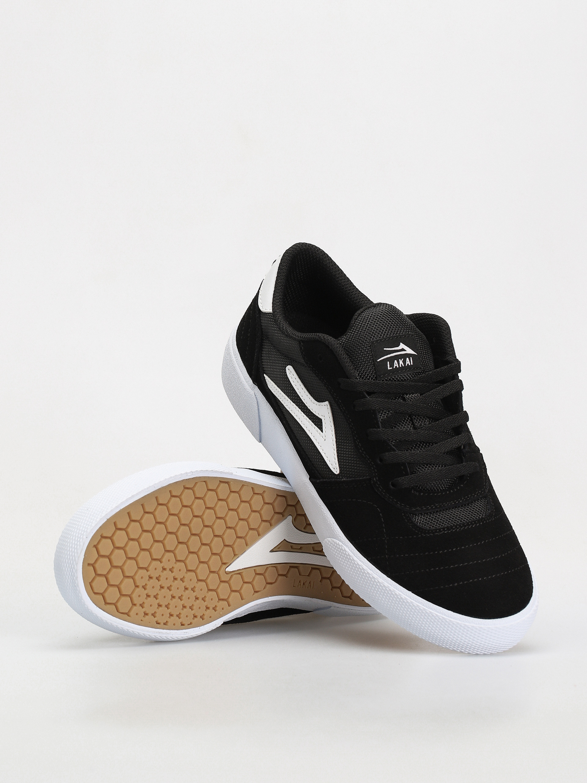 Обувки Lakai Cambridge (black white suede)