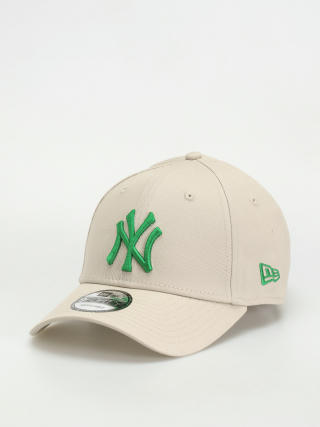 Шапка с козирка New Era League Essential 9Forty New York Yankees (beige/green)