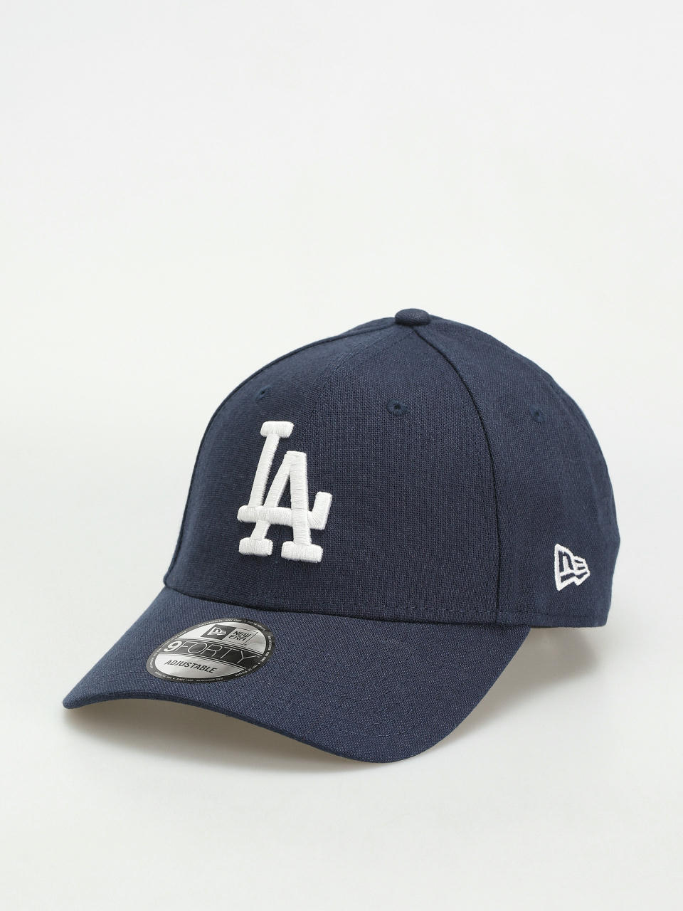 Шапка с козирка New Era Linen 9Forty Los Angeles Dodgers (navy/white)