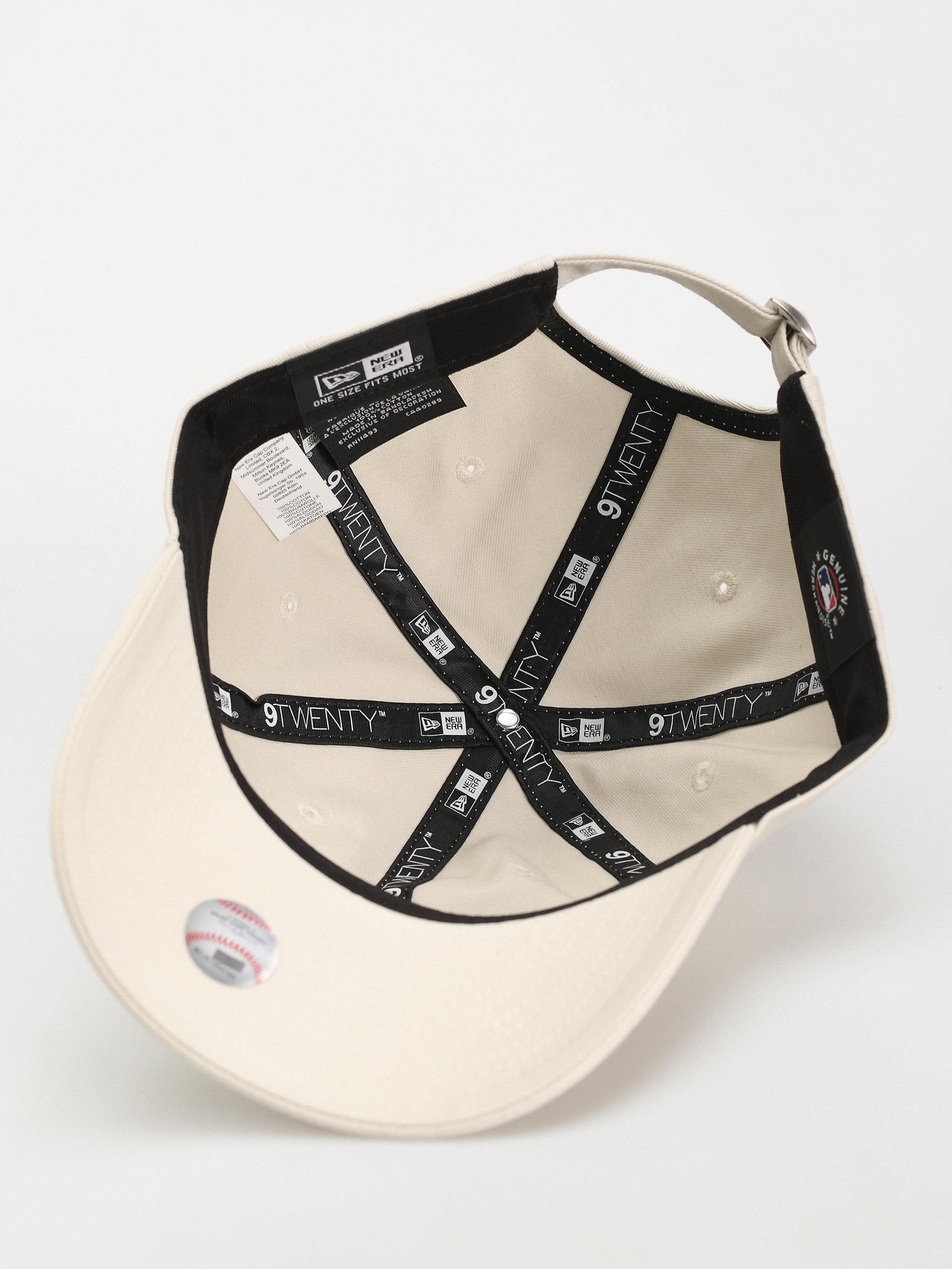 Шапка с козирка New Era MLB Wordmark 9Twenty New York Yankees (ivory/blue)