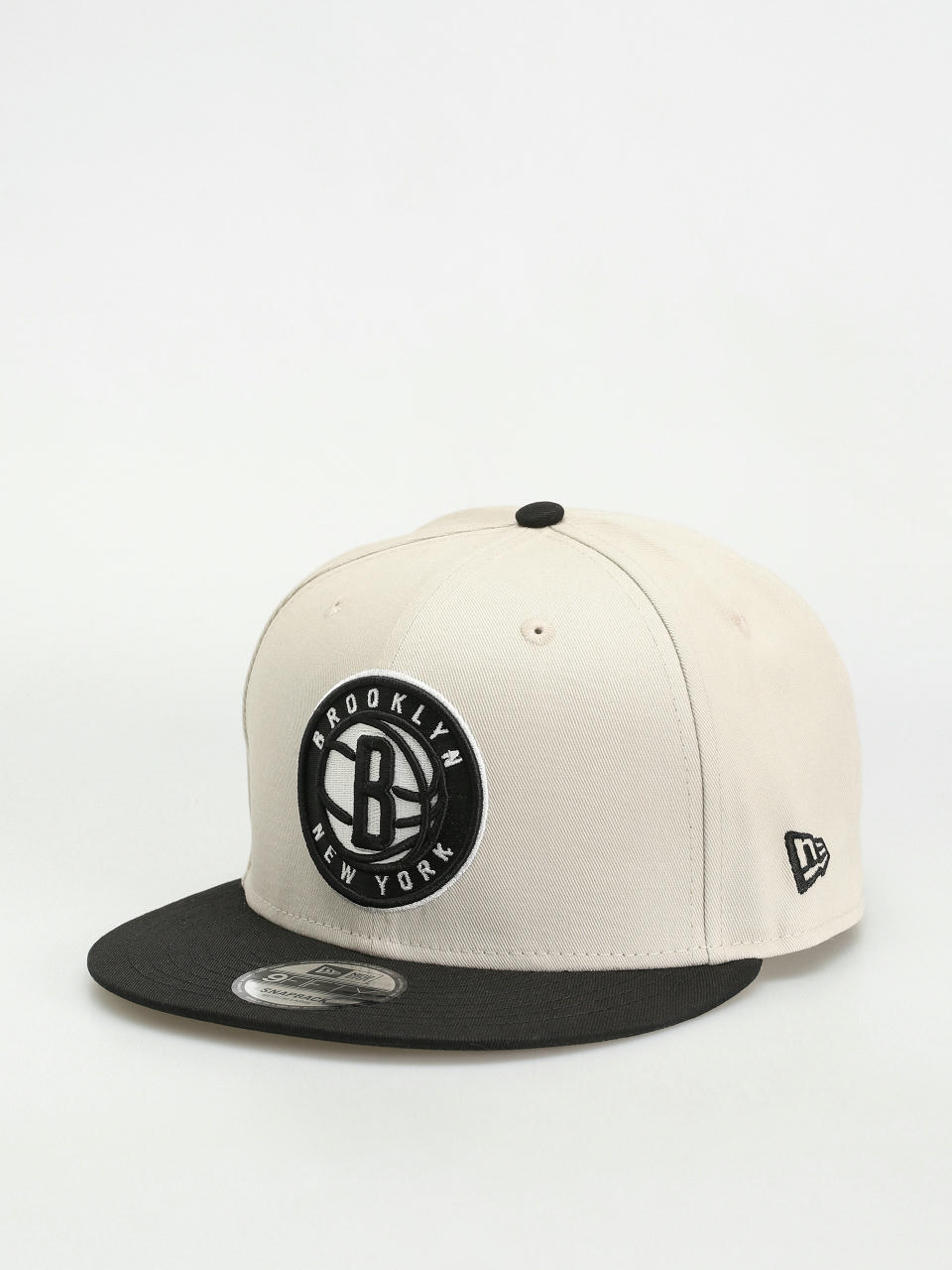 Шапка с козирка New Era NBA Logo 9Fifty Broklyn Nets (ivory/black)