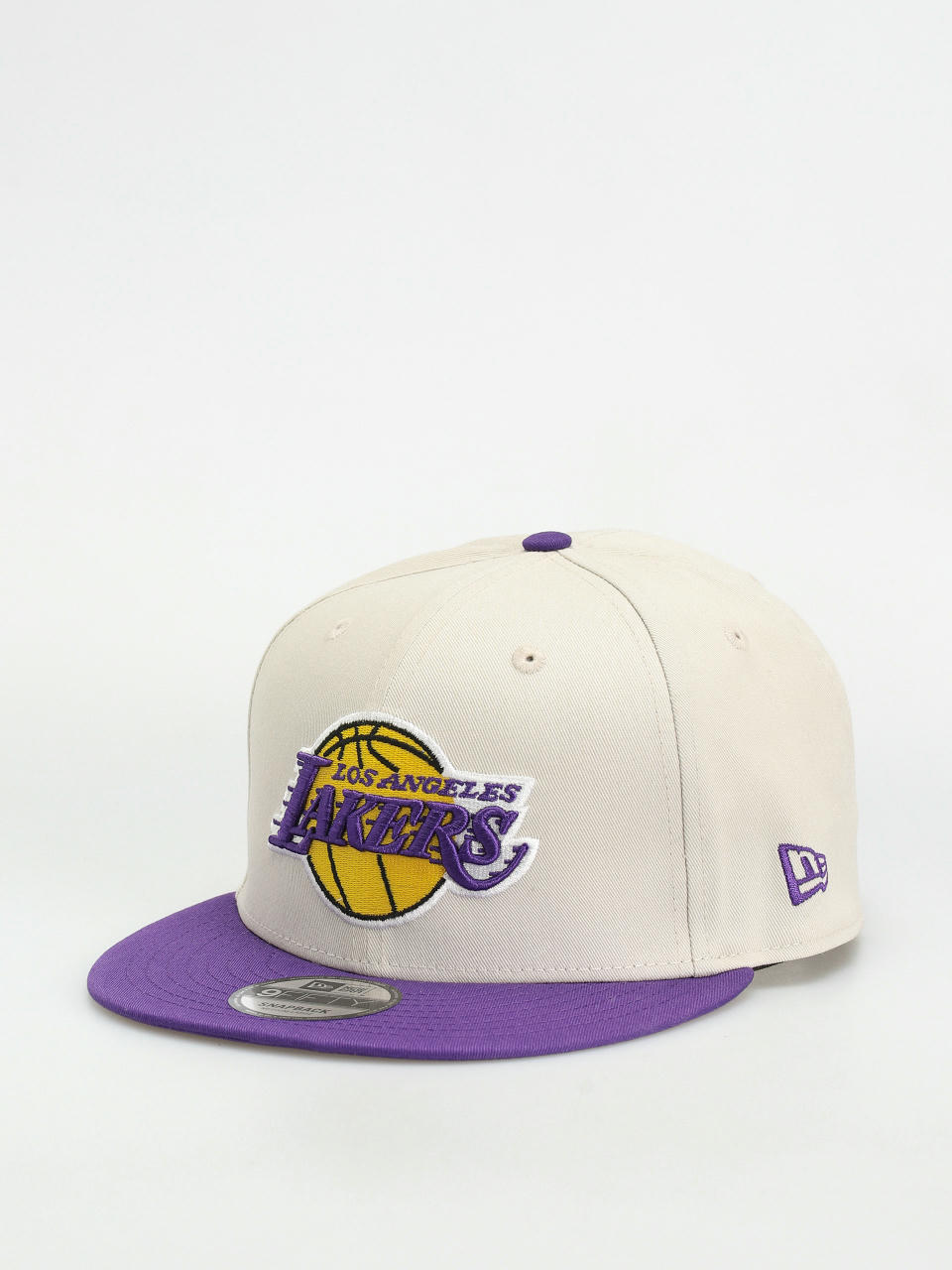 Шапка с козирка New Era NBA Logo 9Fifty Los Angeles Lakers (ivory/purple)