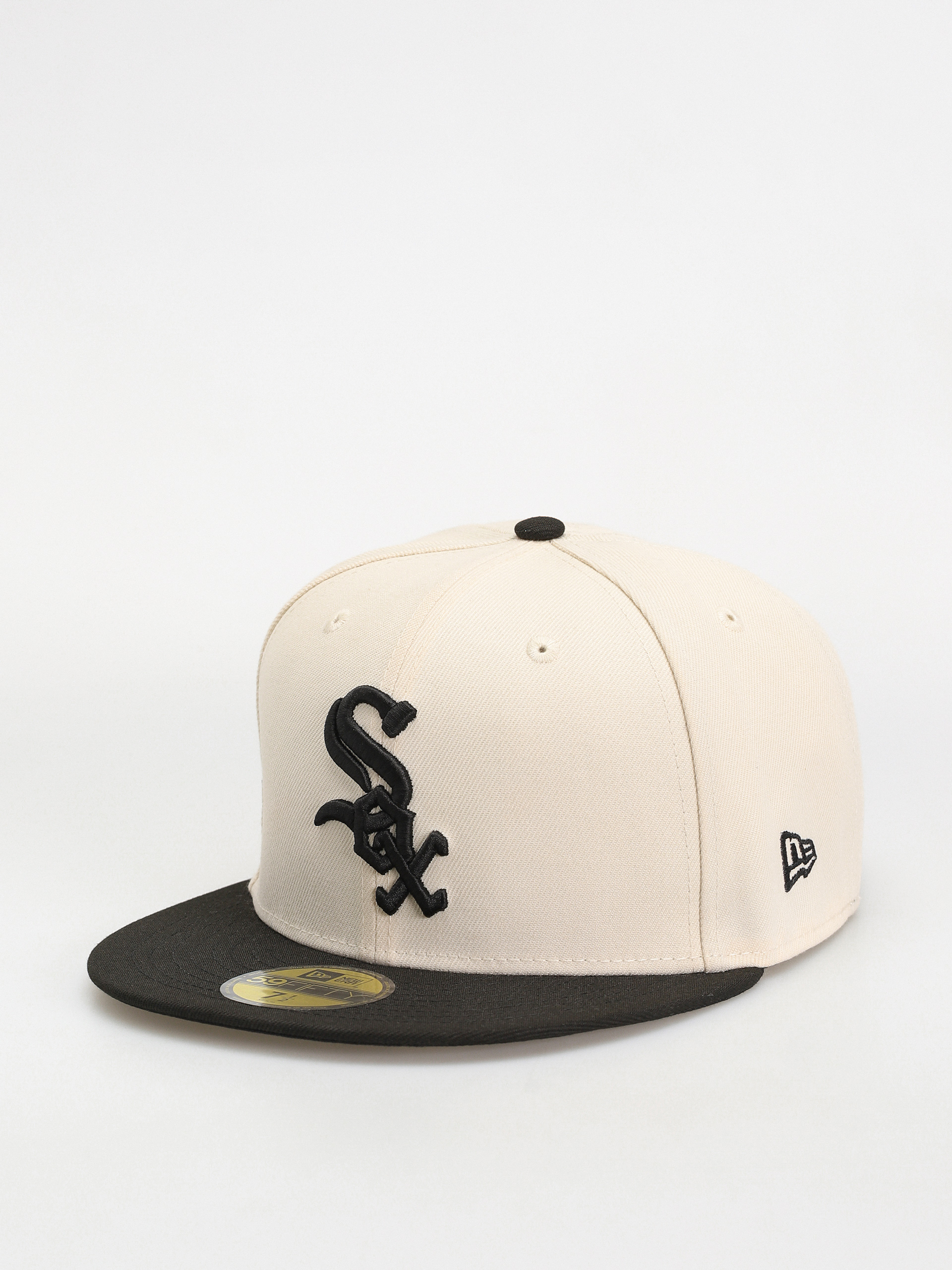 Шапка с козирка New Era Team Colour 59Fifty Chicago White Sox (ivory/black)