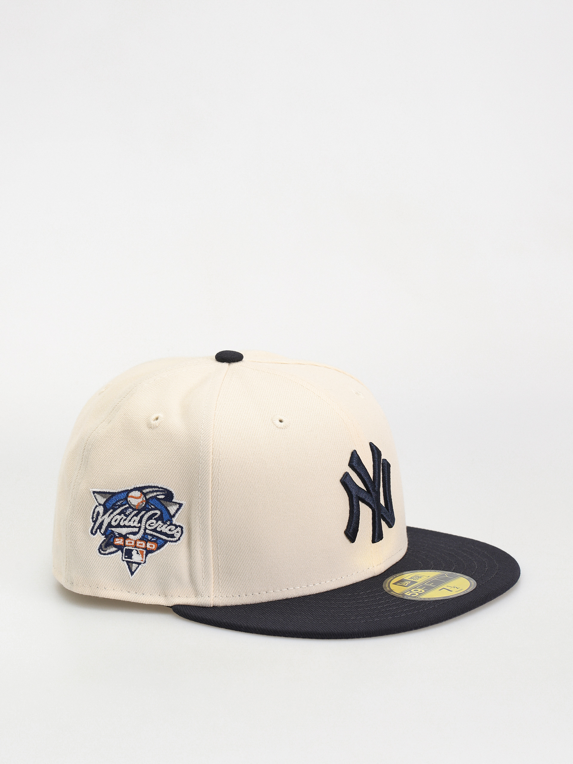 Шапка с козирка New Era Team Colour 59Fifty New York Yankees (ivory/navy)
