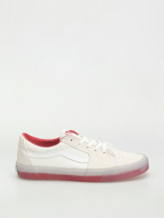 Обувки Vans Sk8 Low (translucent sidewall white/red)