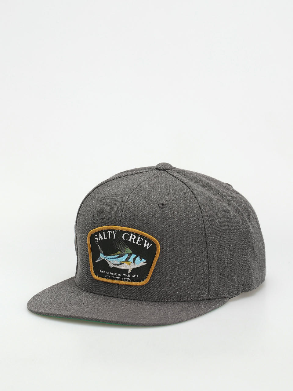 Шапка с козирка Salty Crew Rooster 6 Panel (dark heather grey)