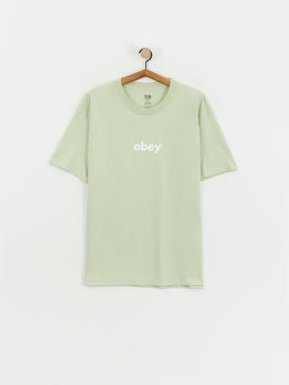 Тениска OBEY Lower Case 2 (cucumber)