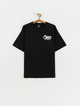 Тениска OBEY Sound & Resistance (jet black)