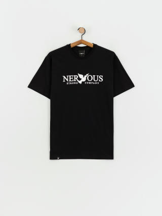 Тениска Nervous Classic (black/white)