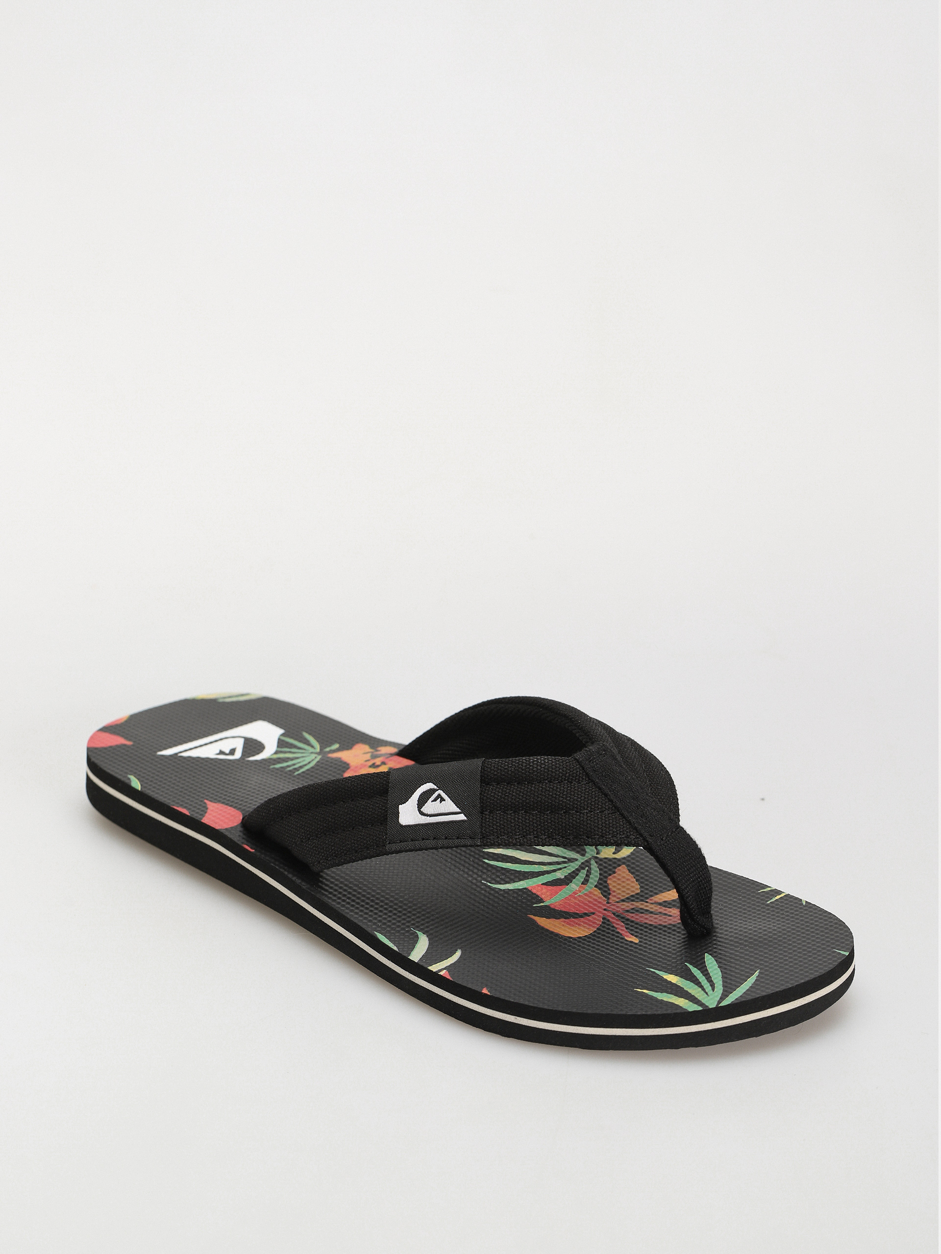 Джапанки Quiksilver Molokai Layback Ii (black/orange/green)