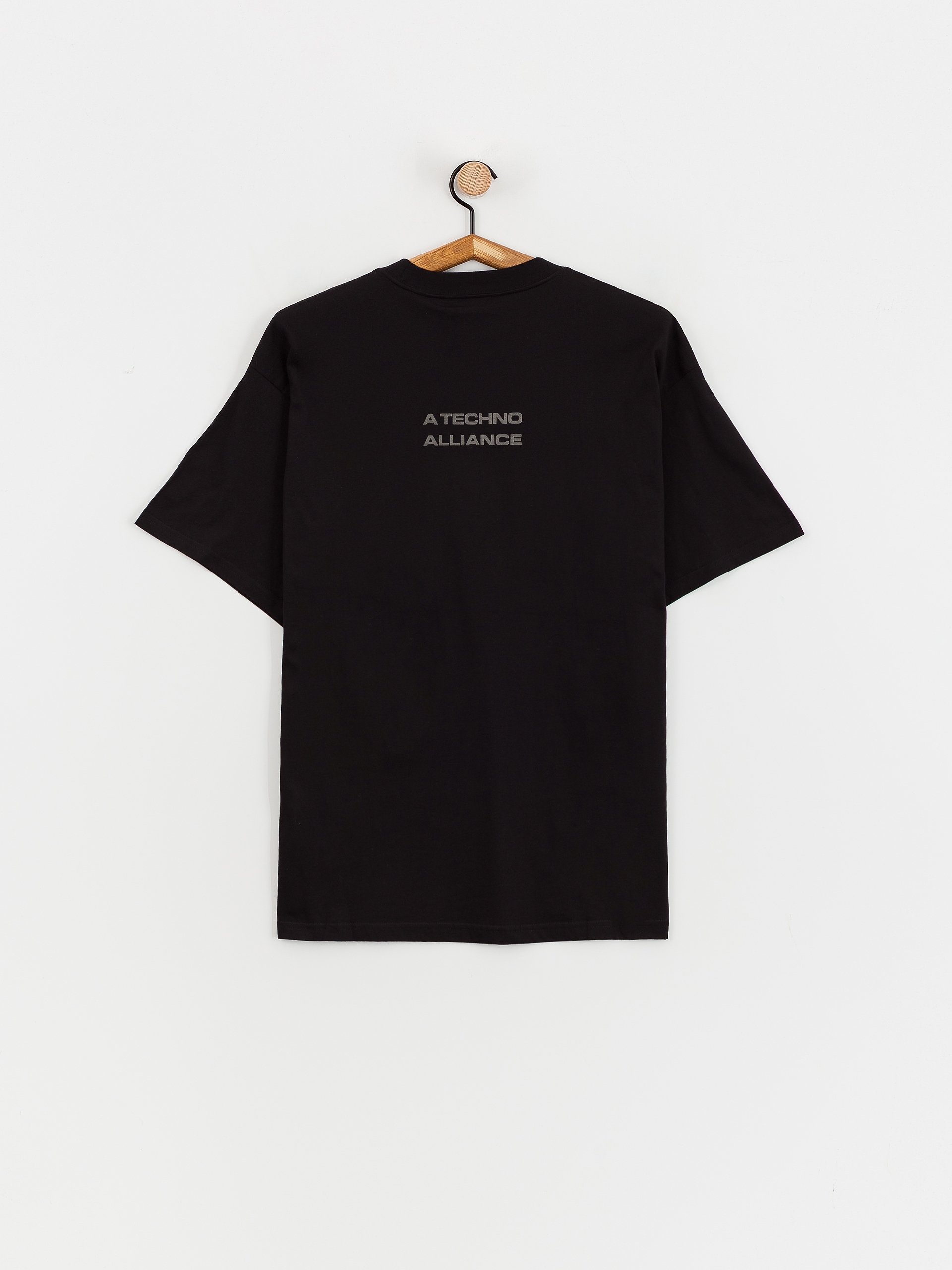 Тениска Carhartt WIP X TRESOR Techno Alliance (black/dark grey reflective)