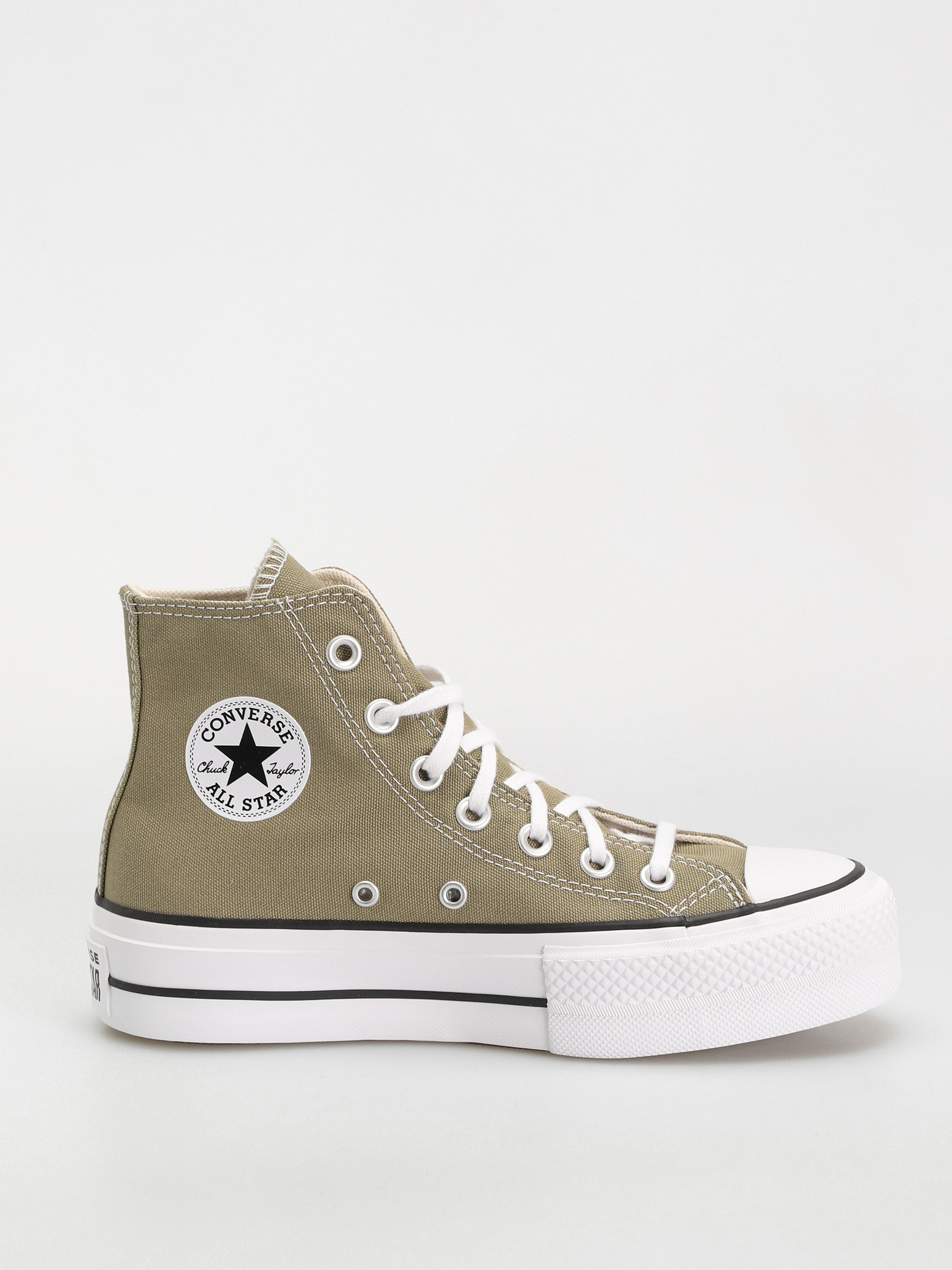 Кецове Converse Chuck Taylor All Star Lift Hi Wmn (olive/white)