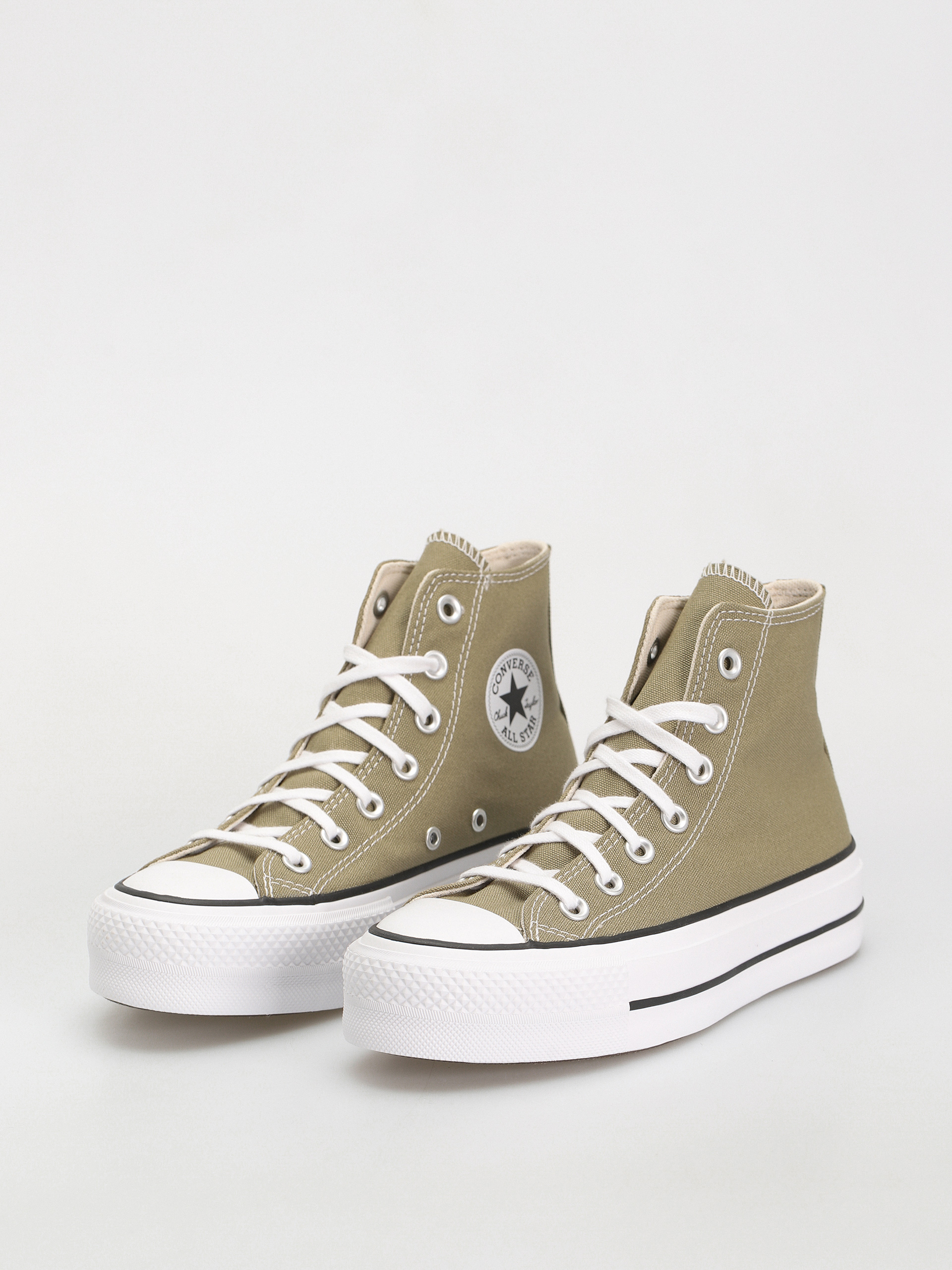 Кецове Converse Chuck Taylor All Star Lift Hi Wmn (olive/white)