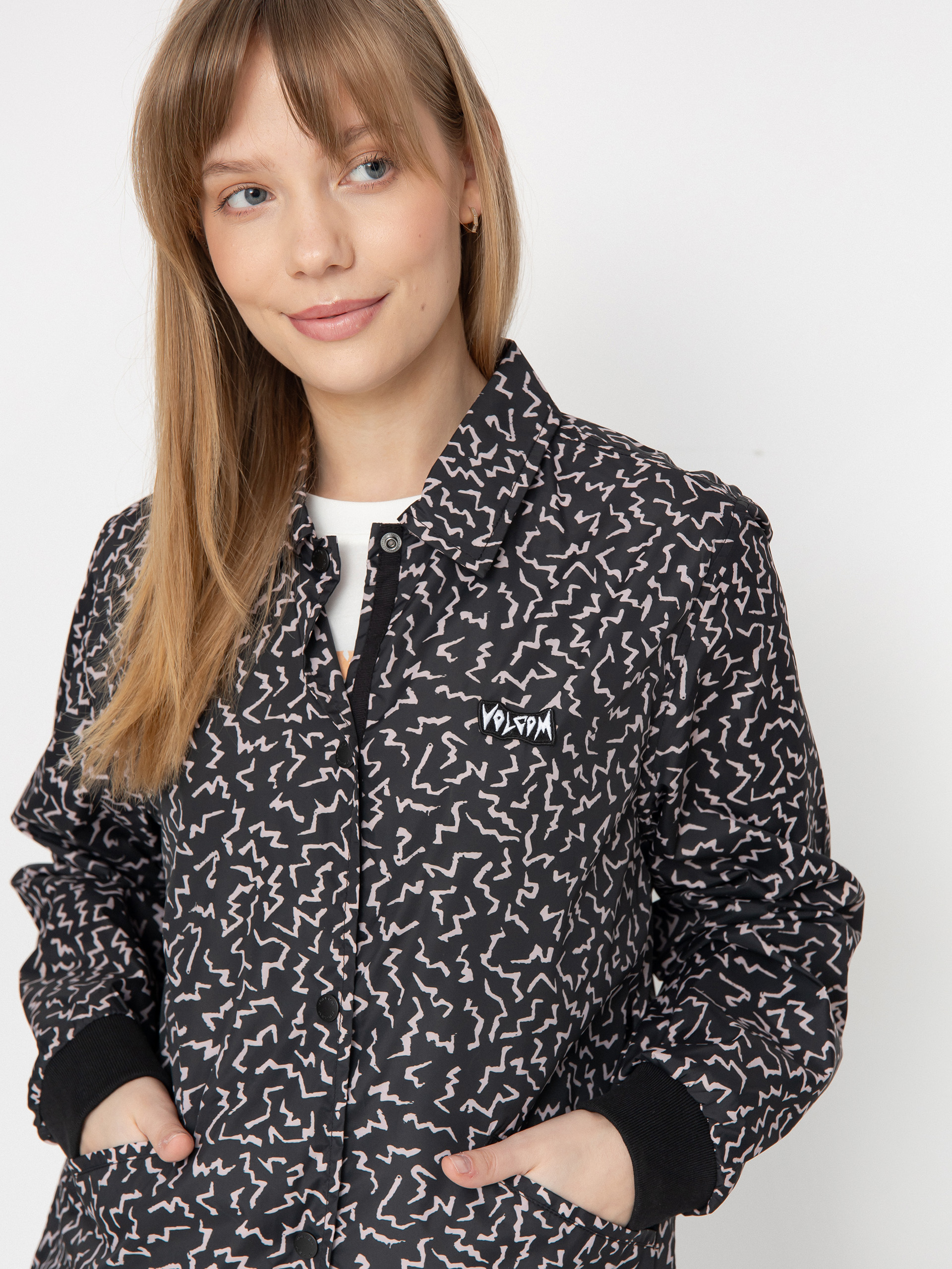 Яке Volcom Surfpunk Coach Wmn (black)