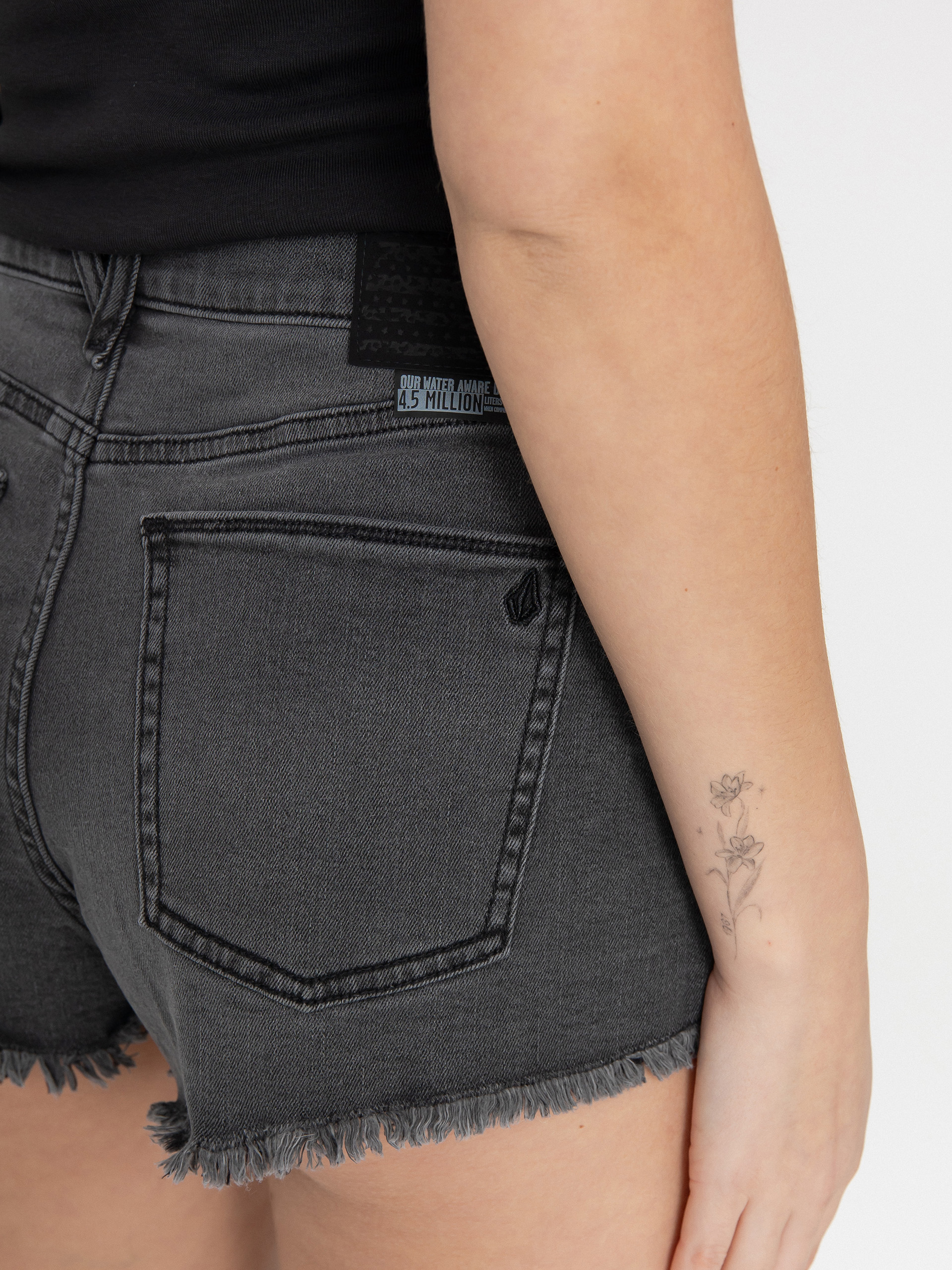 Къси панталони Volcom 1991 Stoned Wmn (vintage black)