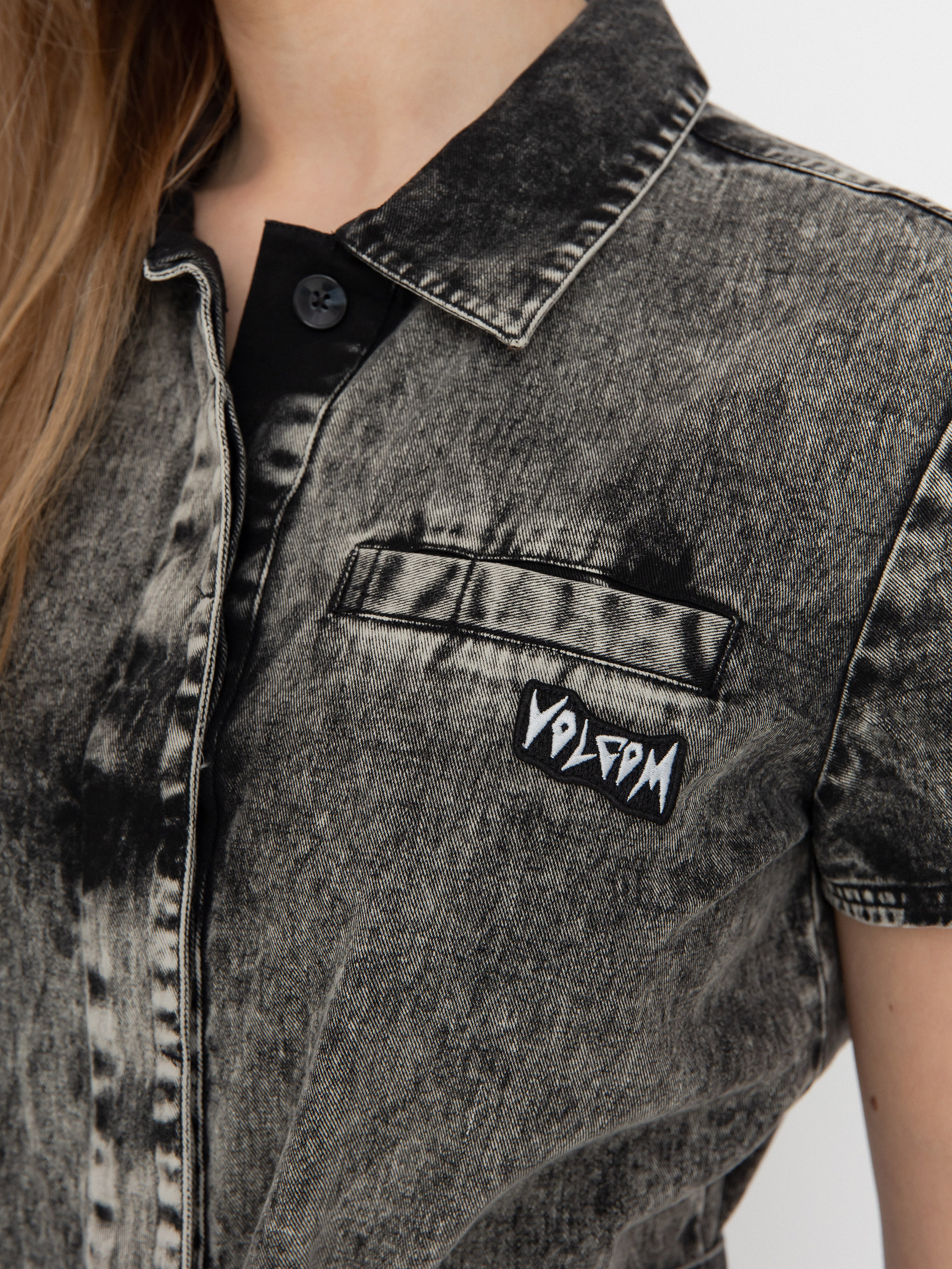 Дамски комбинезон Volcom Asphalt Romper (black)