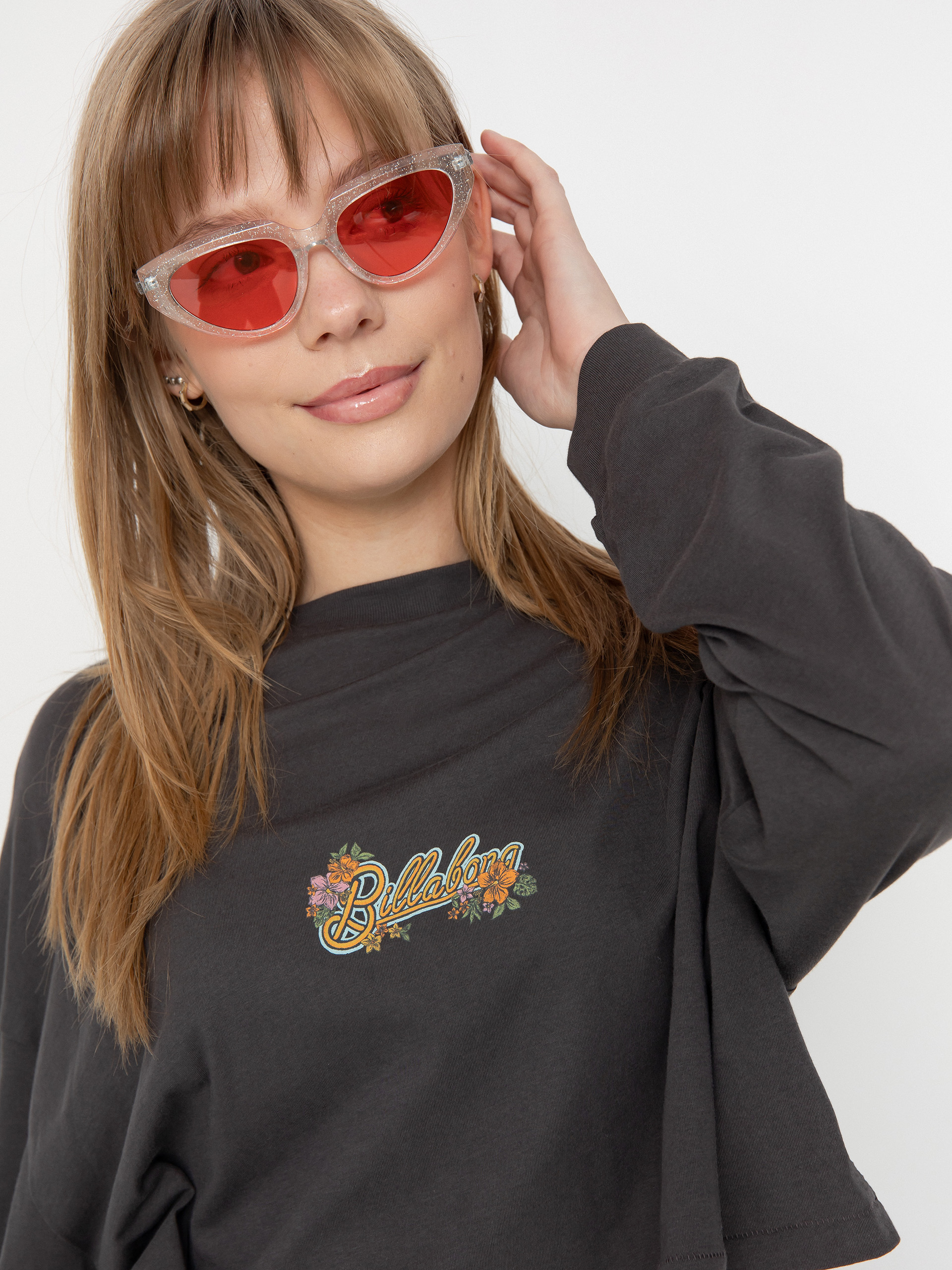 Тениска Billabong Beach Boyfriend Crop Wmn (black sands)