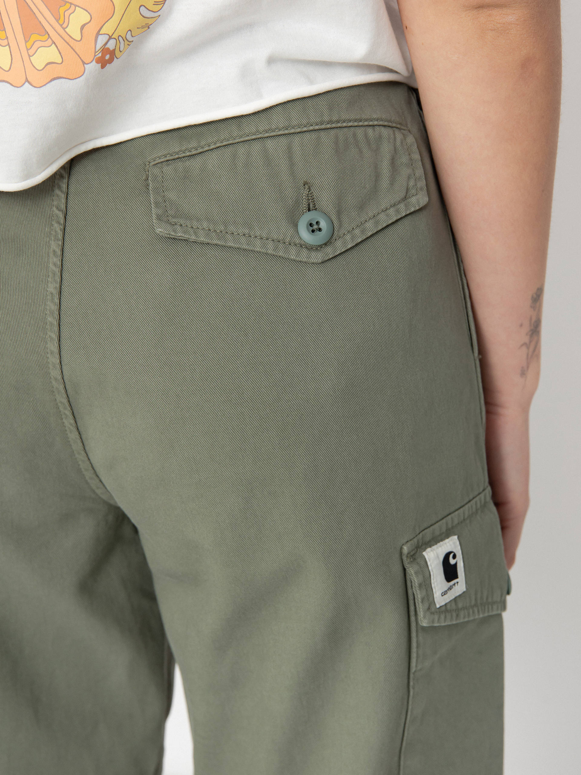 Панталони Carhartt WIP Collins Wmn (park)