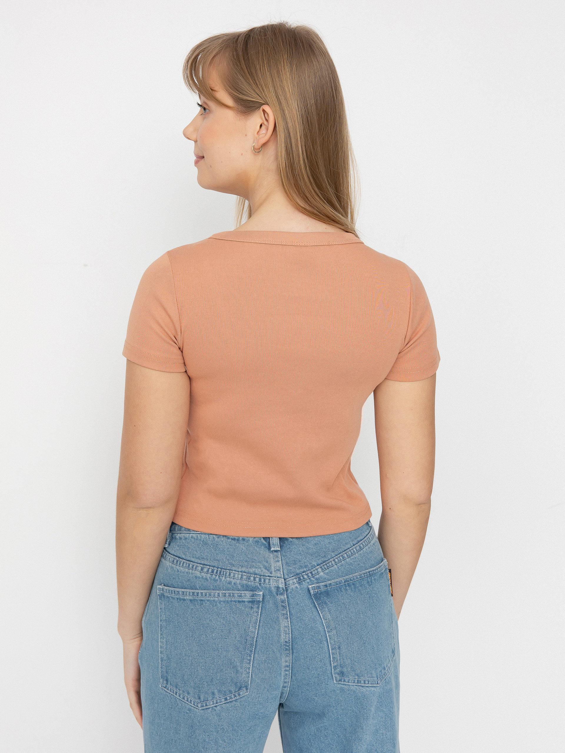 Тениска Santa Cruz Dressen Rose Crew Two Front Wmn (clay)