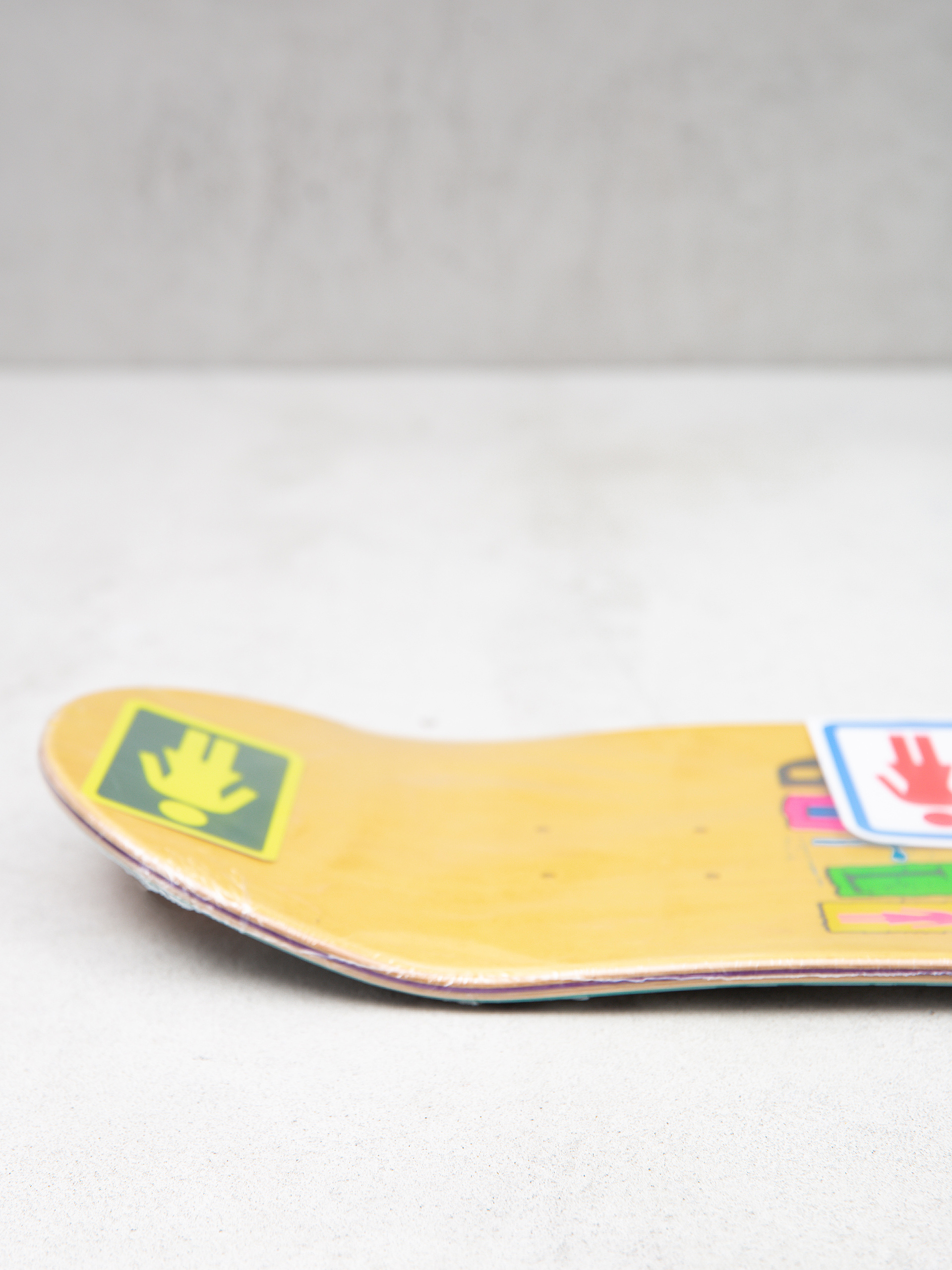 Дъска Girl Skateboard Geering Out To Lunch (teal)