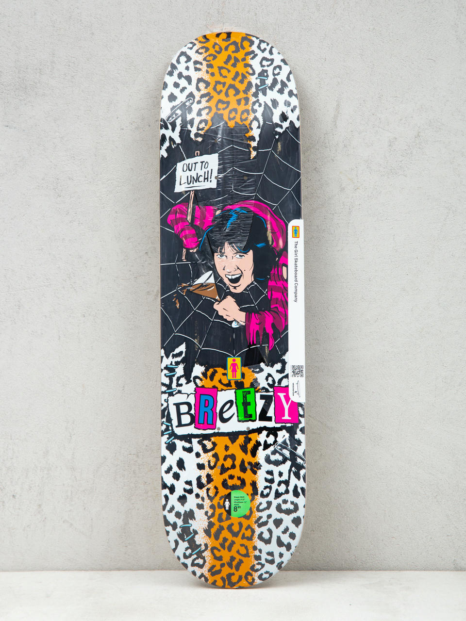 Дъска Girl Skateboard Geering Out To Lunch (black)