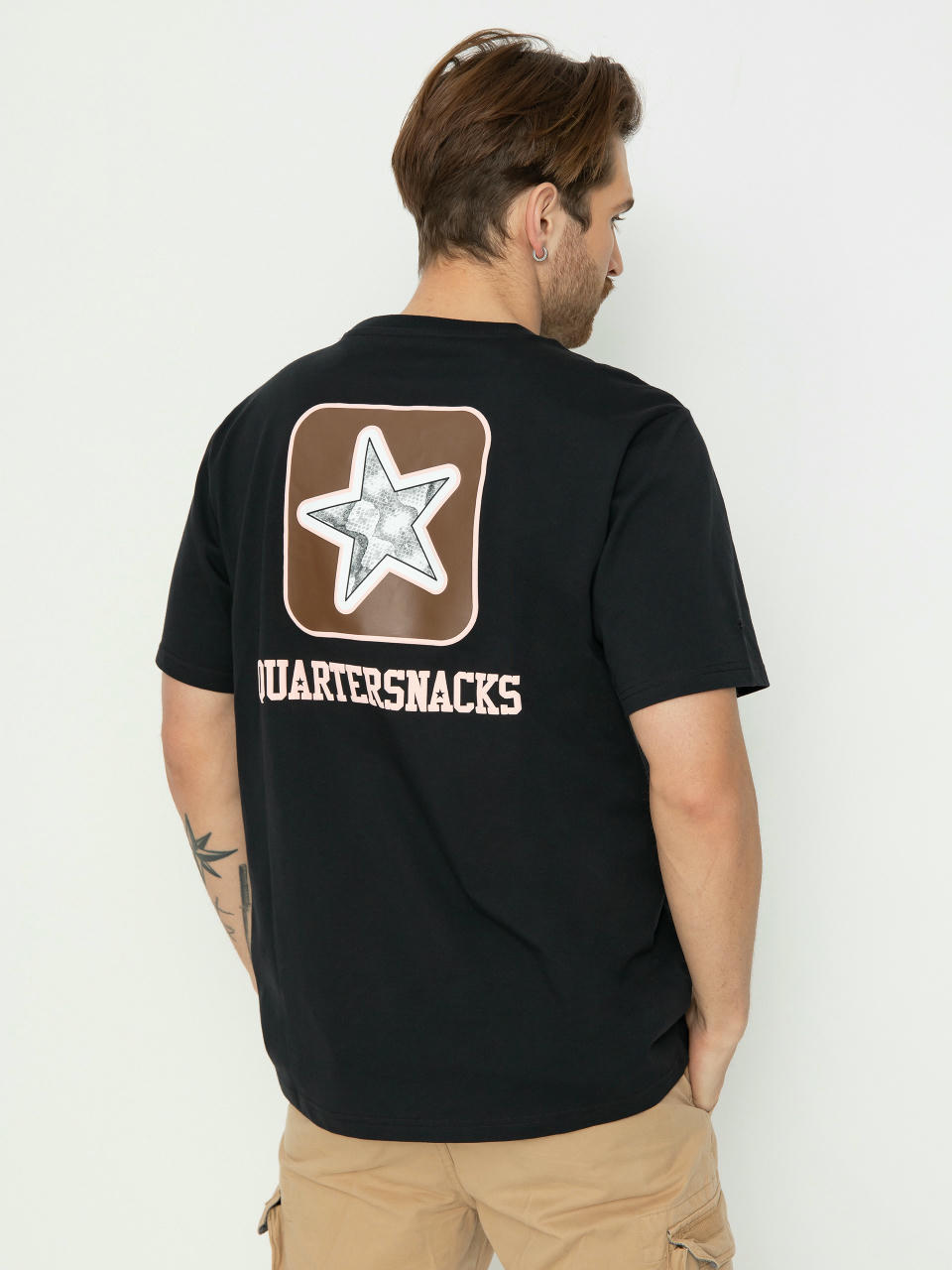Тениска Converse Quartersnacks (black)