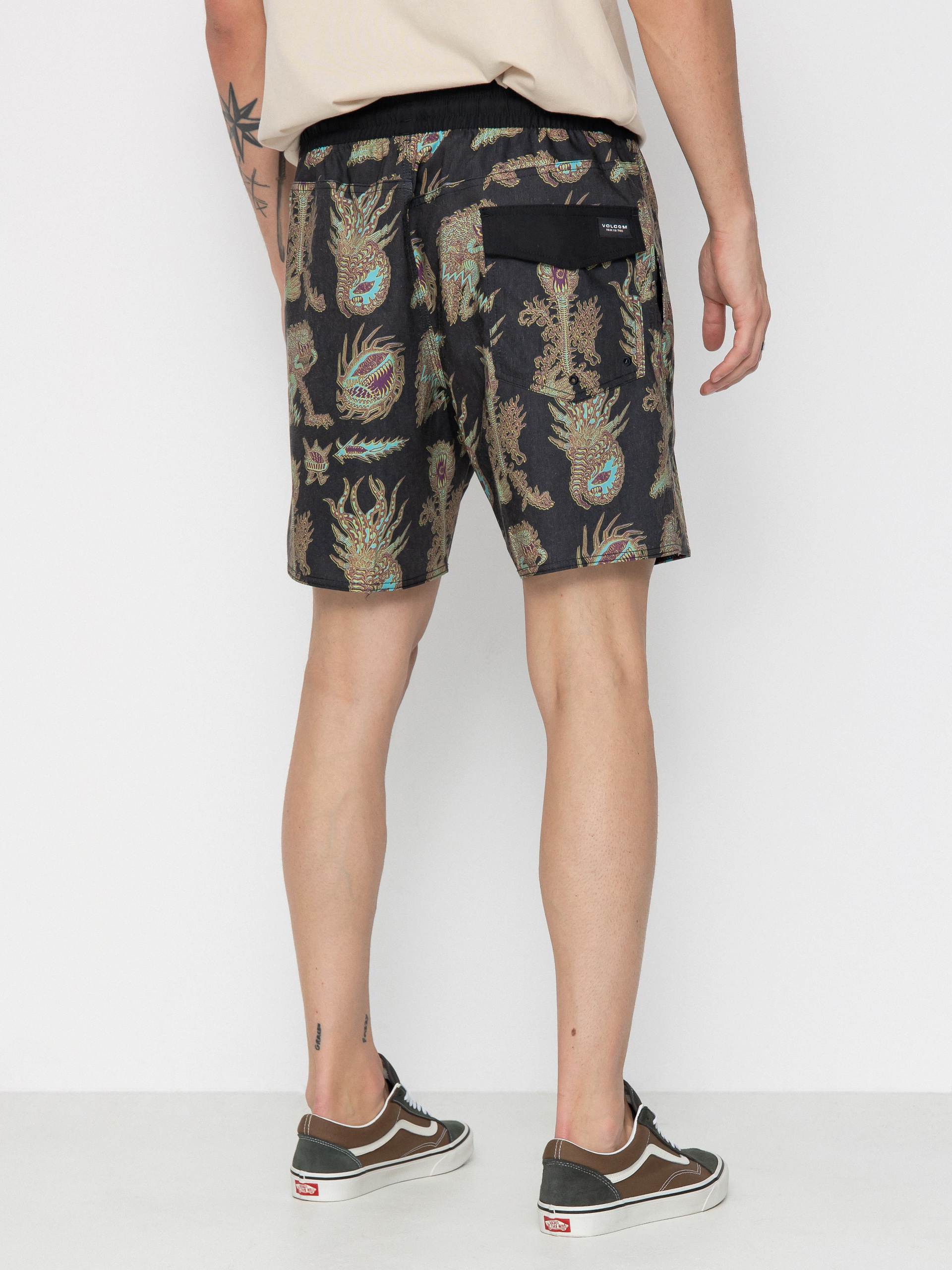 Къси панталони Volcom Fa Tetsunori 17 (black)