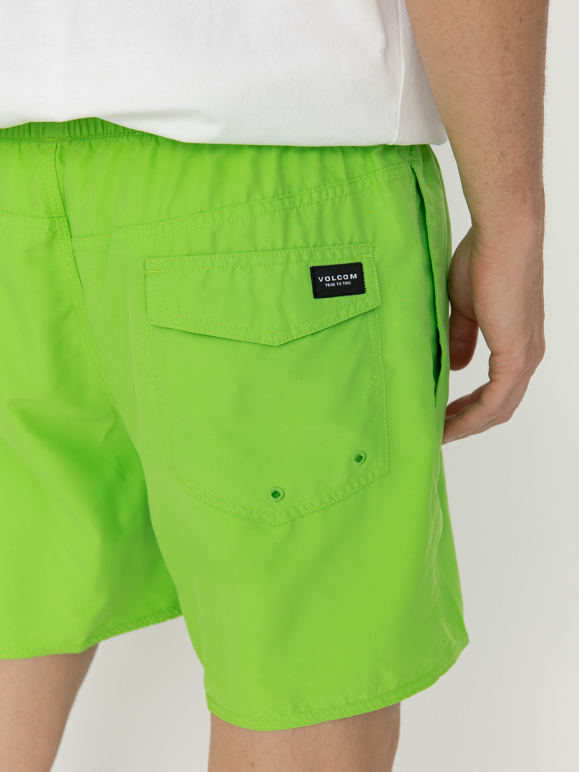 Къси панталони Volcom Lido Solid 16 (electric green)