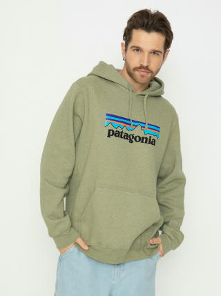 Суитшърт с качулка Patagonia P-6 Logo Uprisal HD (buckhorn green)