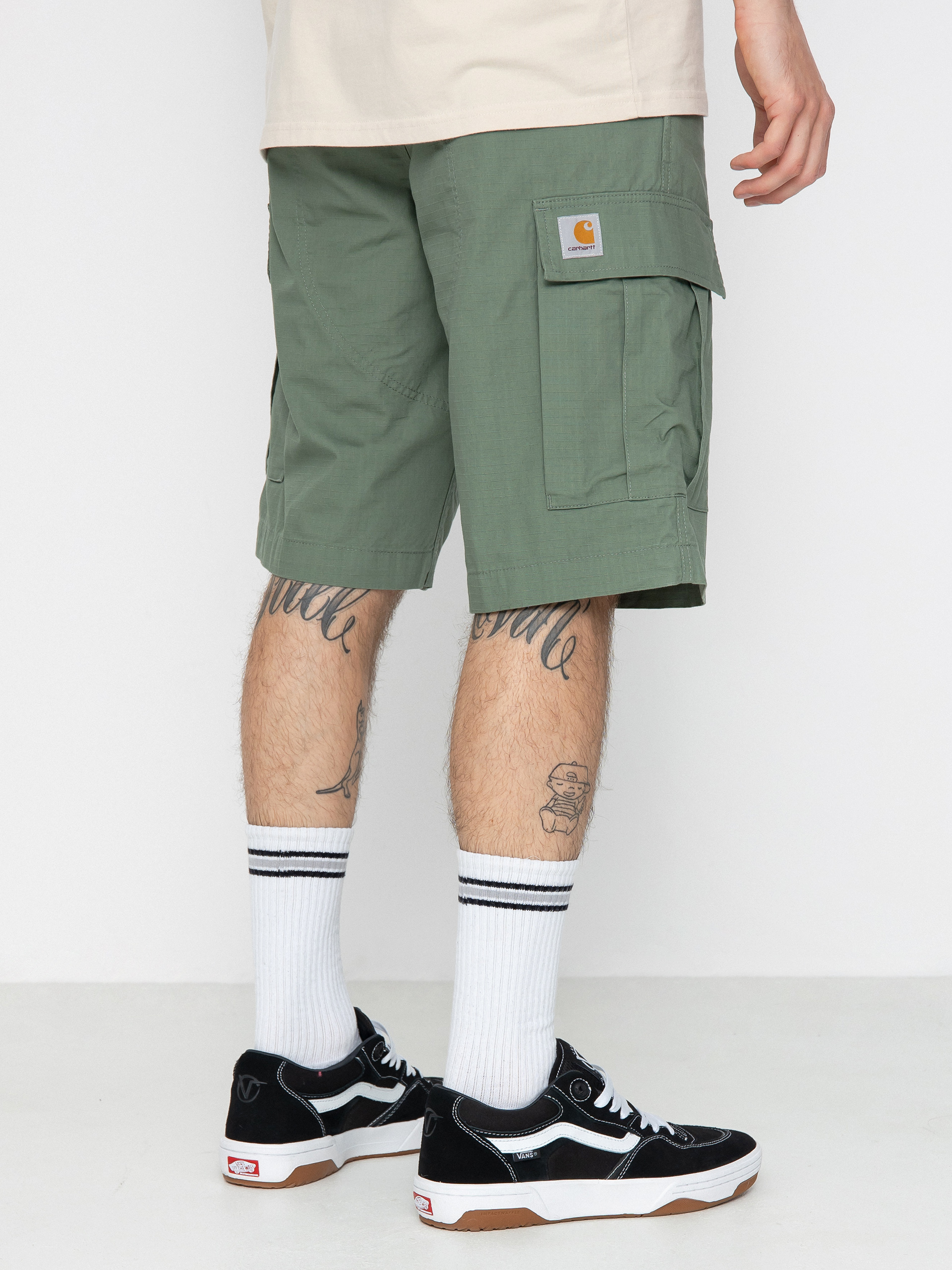Къси панталони Carhartt WIP Regular Cargo (park)