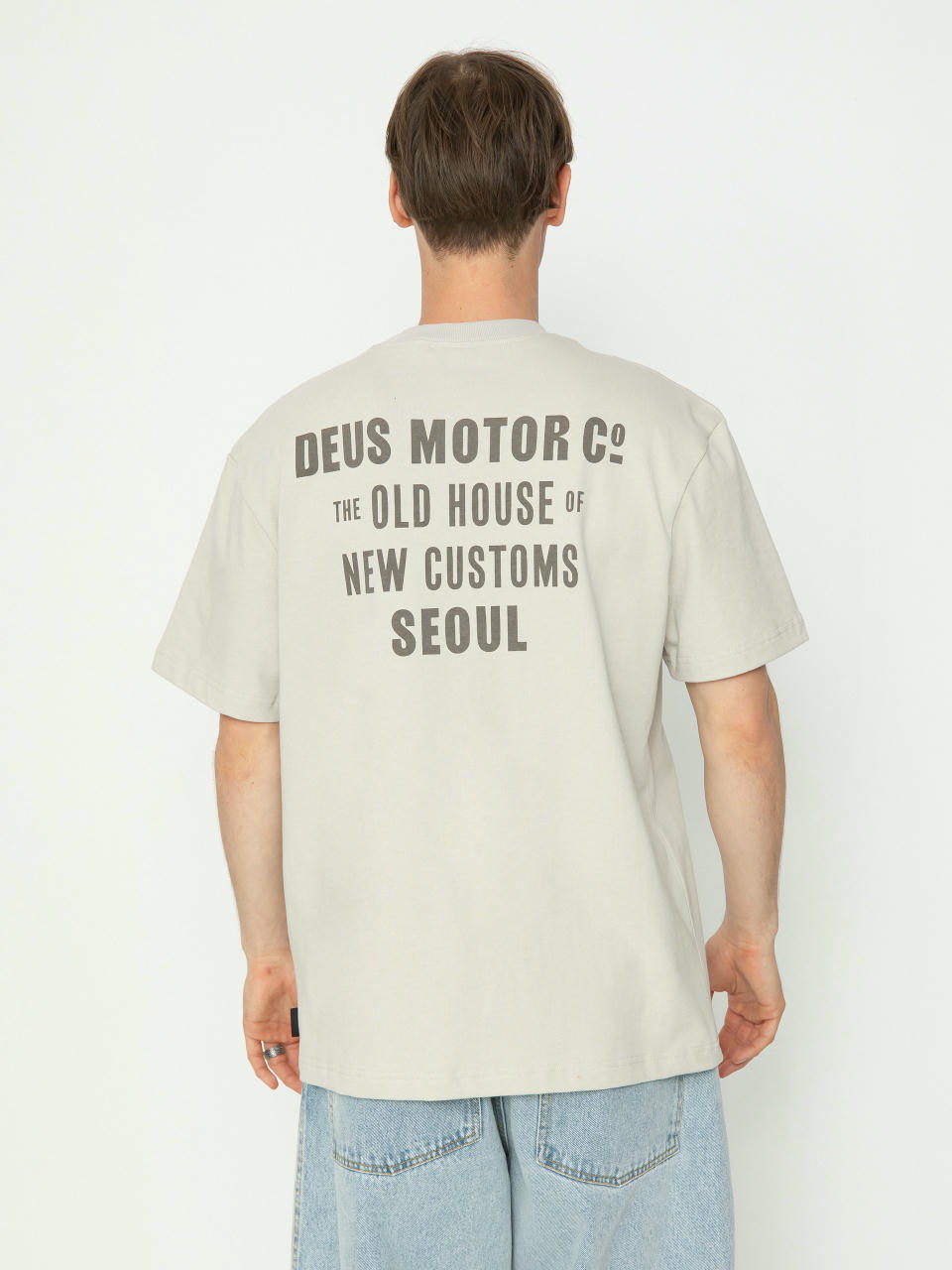 Тениска Deus Ex Machina Old Customs (dirty white)