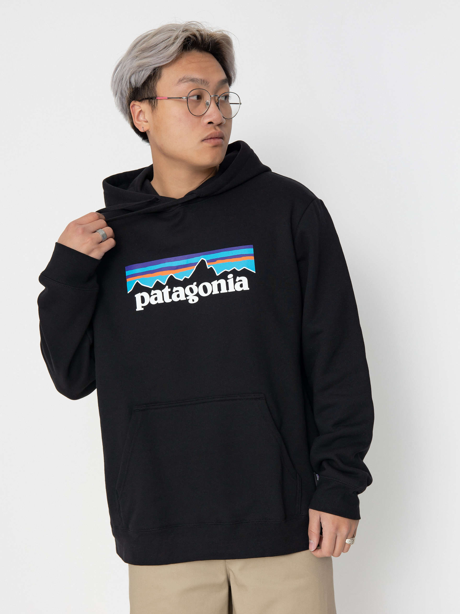 Суитшърт с качулка Patagonia P-6 Logo Uprisal HD