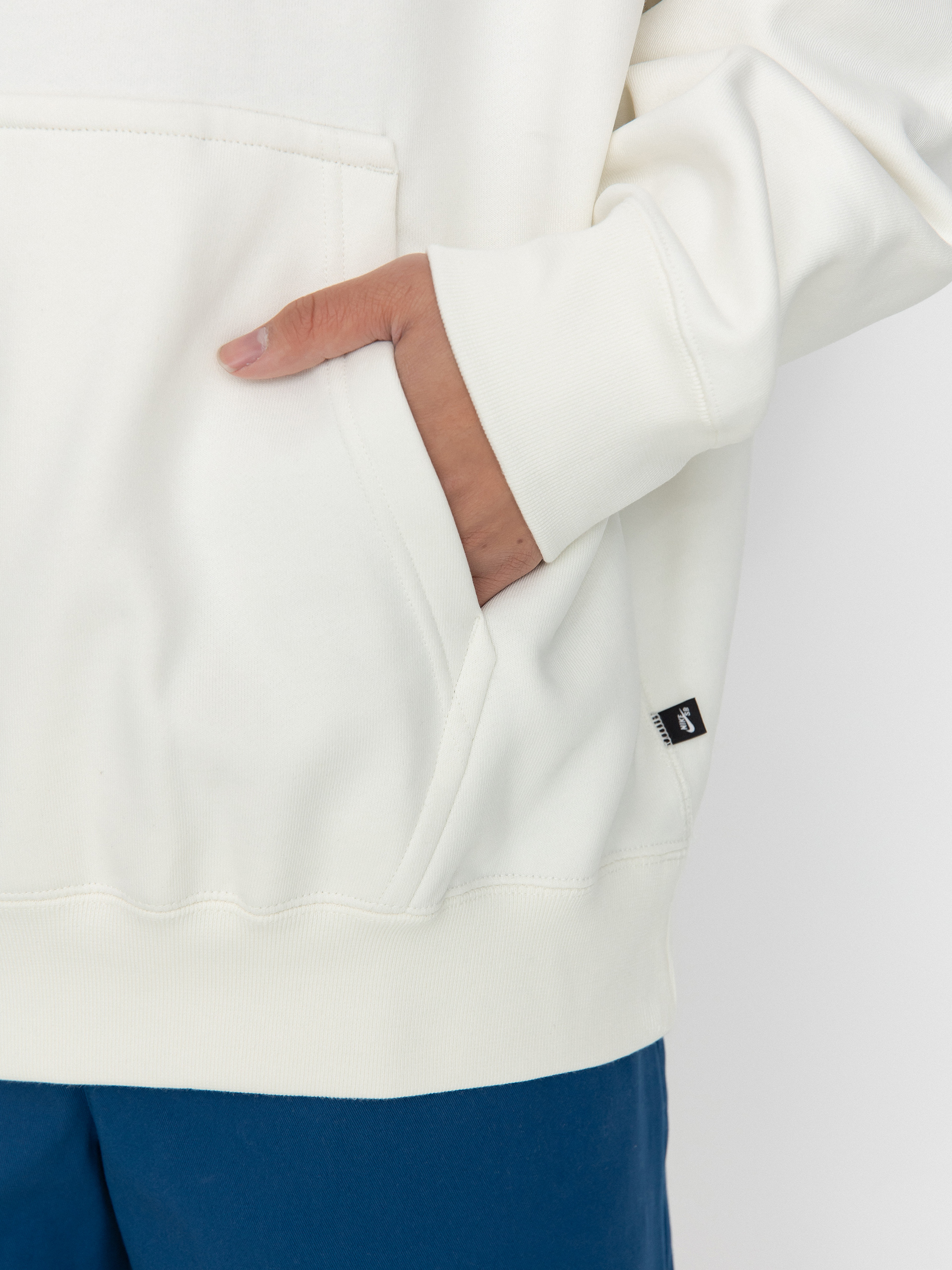 Суитшърт с качулка Nike SB Graff HD (sail)