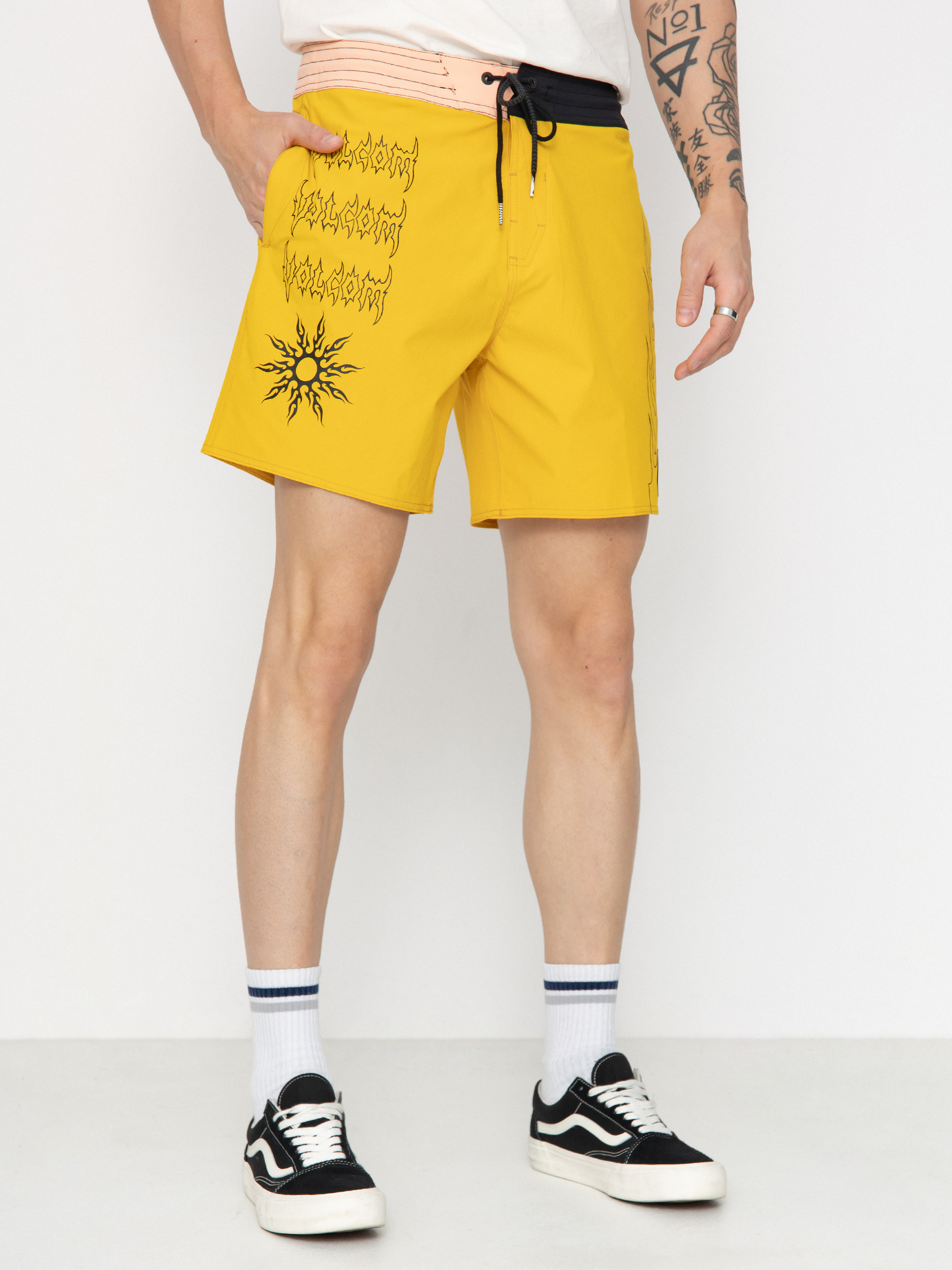 Плажни къси панталони Volcom About Time Liberators 17 (lemon)