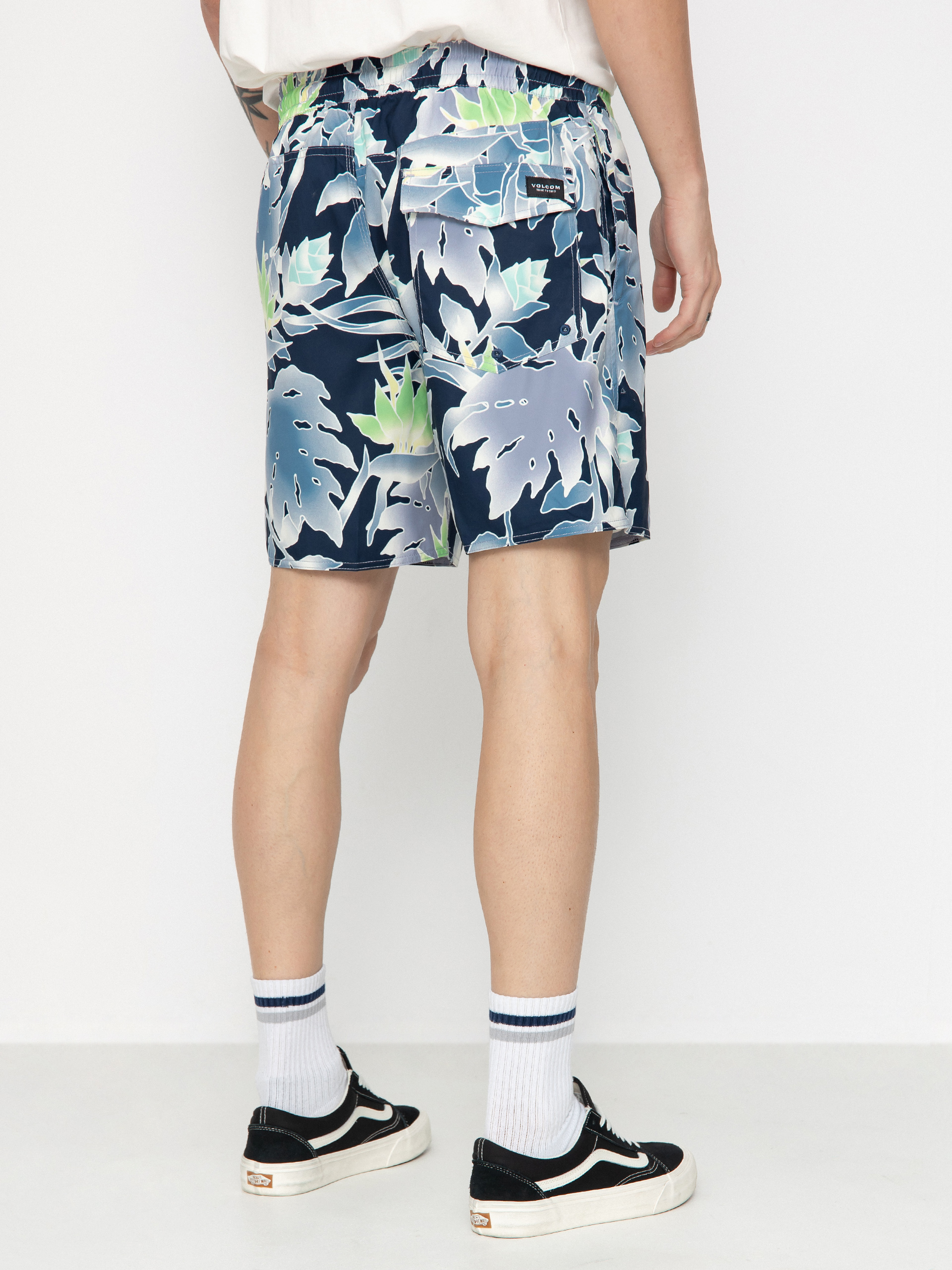 Къси панталони Volcom Lido Print 17 (navy)