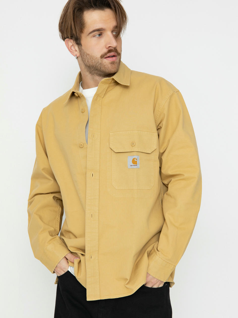 Риза Carhartt WIP Reno (bourbon)