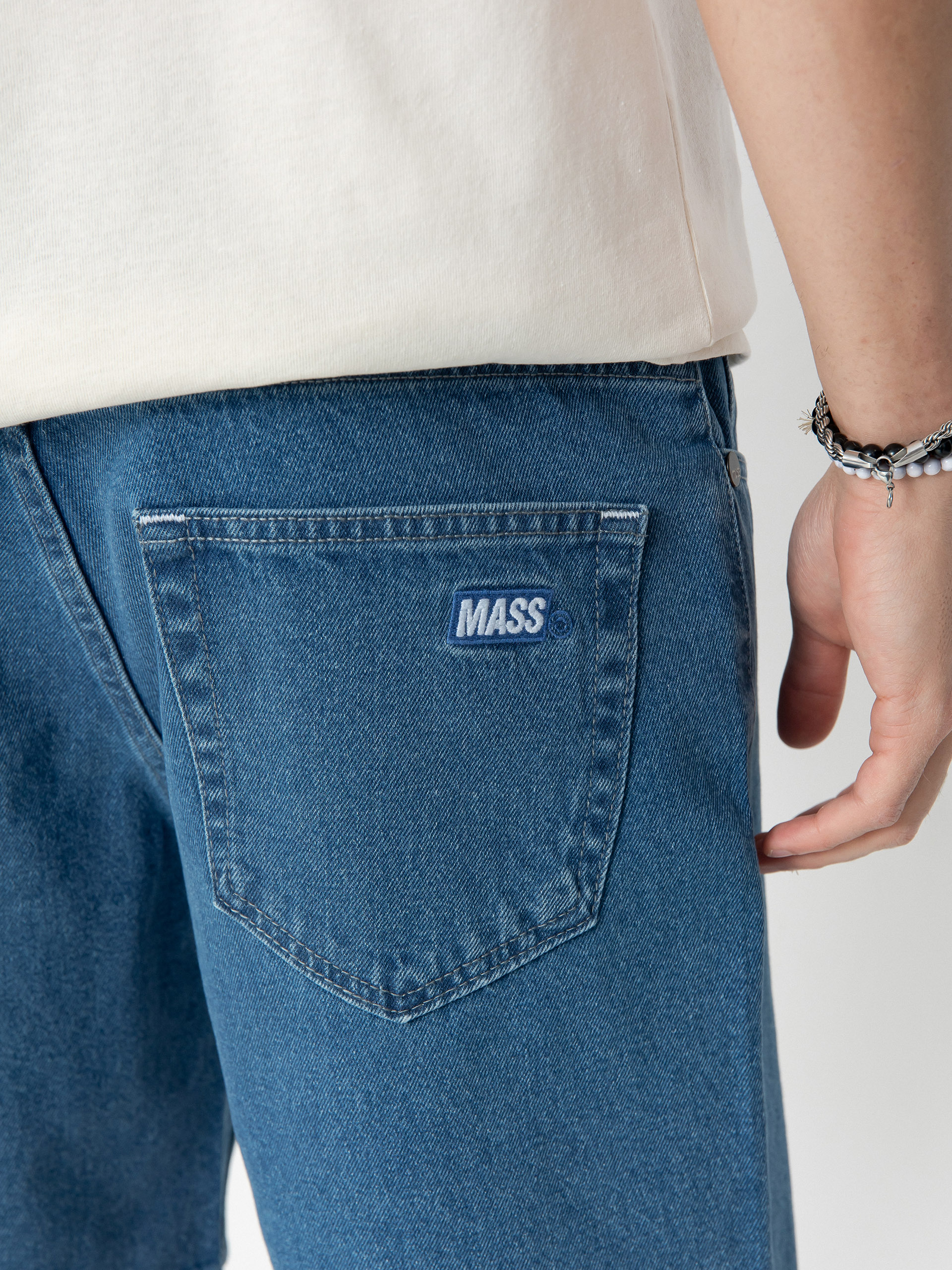 Къси панталони MassDnm Jeans Box (blue)