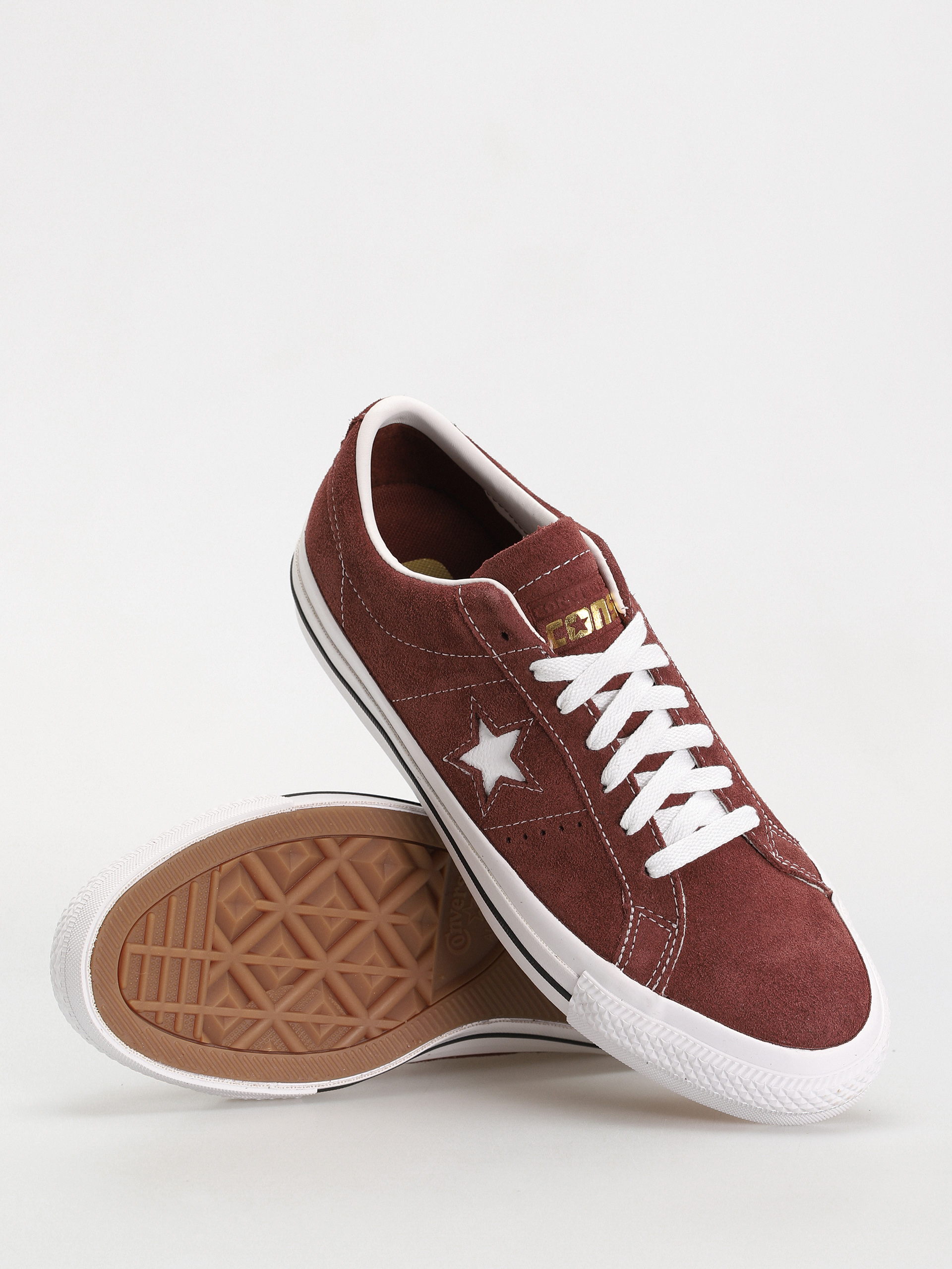 Обувки Converse One Star Pro Ox (pueblo brown/white)
