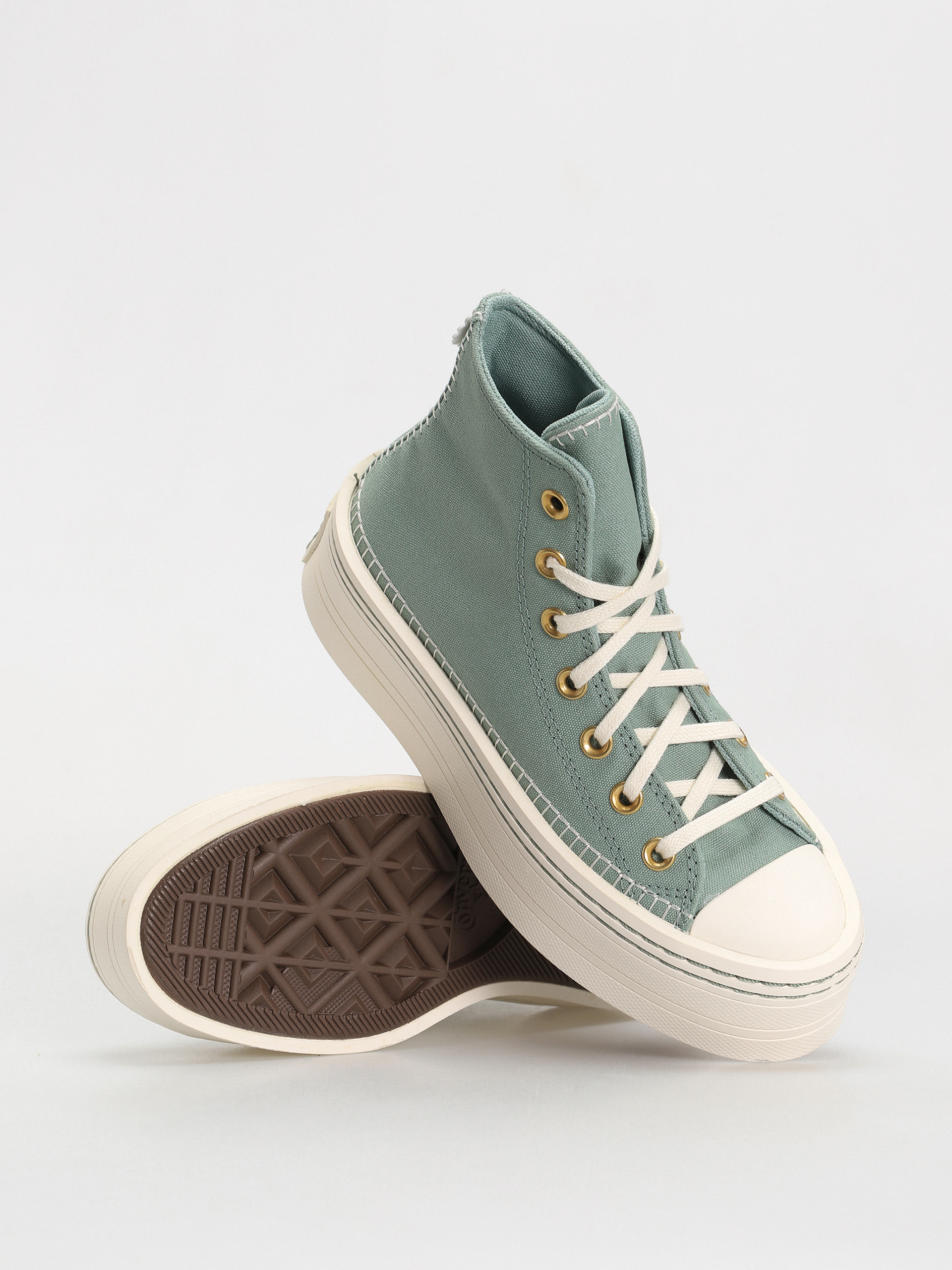 Кецове Converse Chuck Taylor All Star Modern Lift Hi Wmn (apple green)