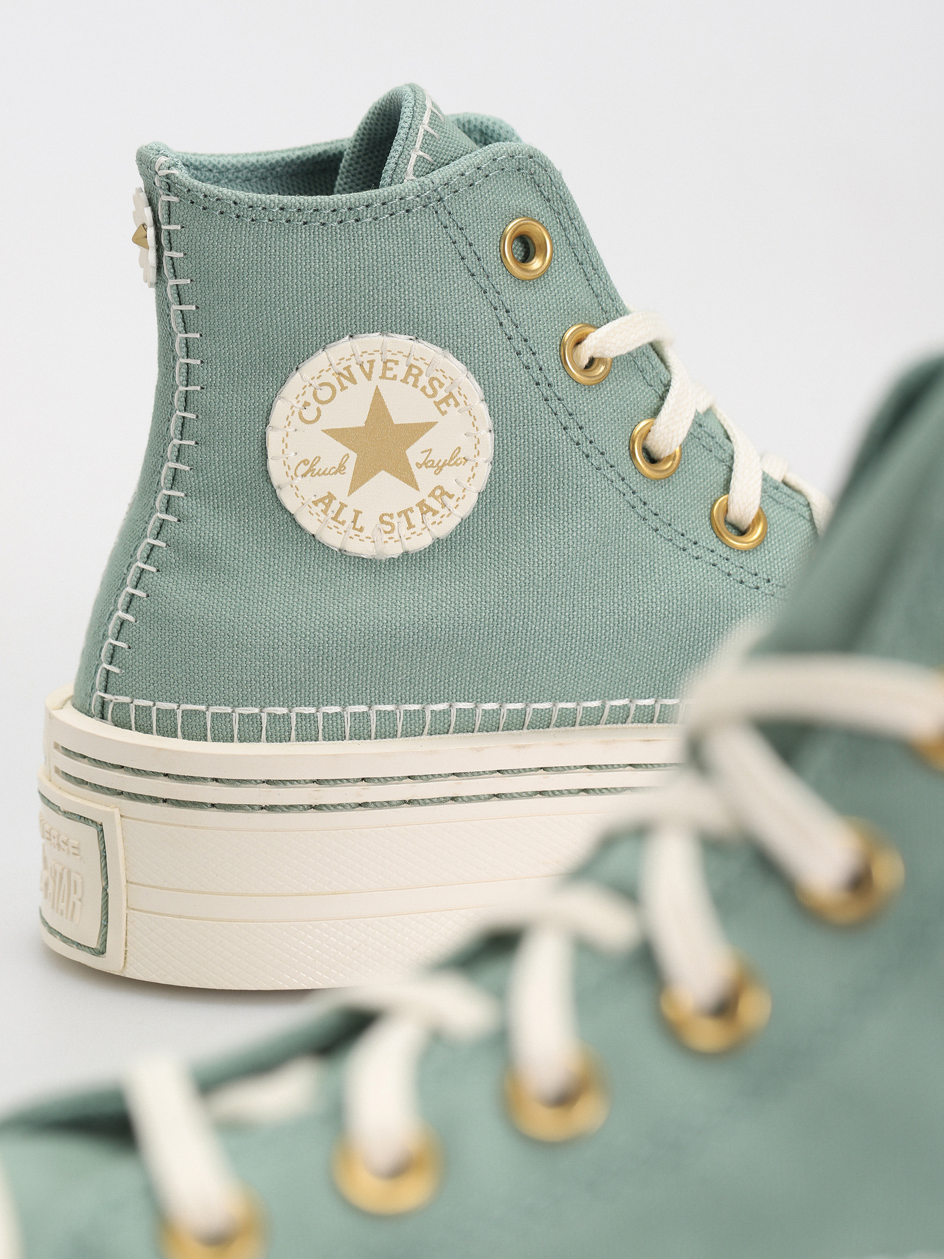 Кецове Converse Chuck Taylor All Star Modern Lift Hi Wmn (apple green)