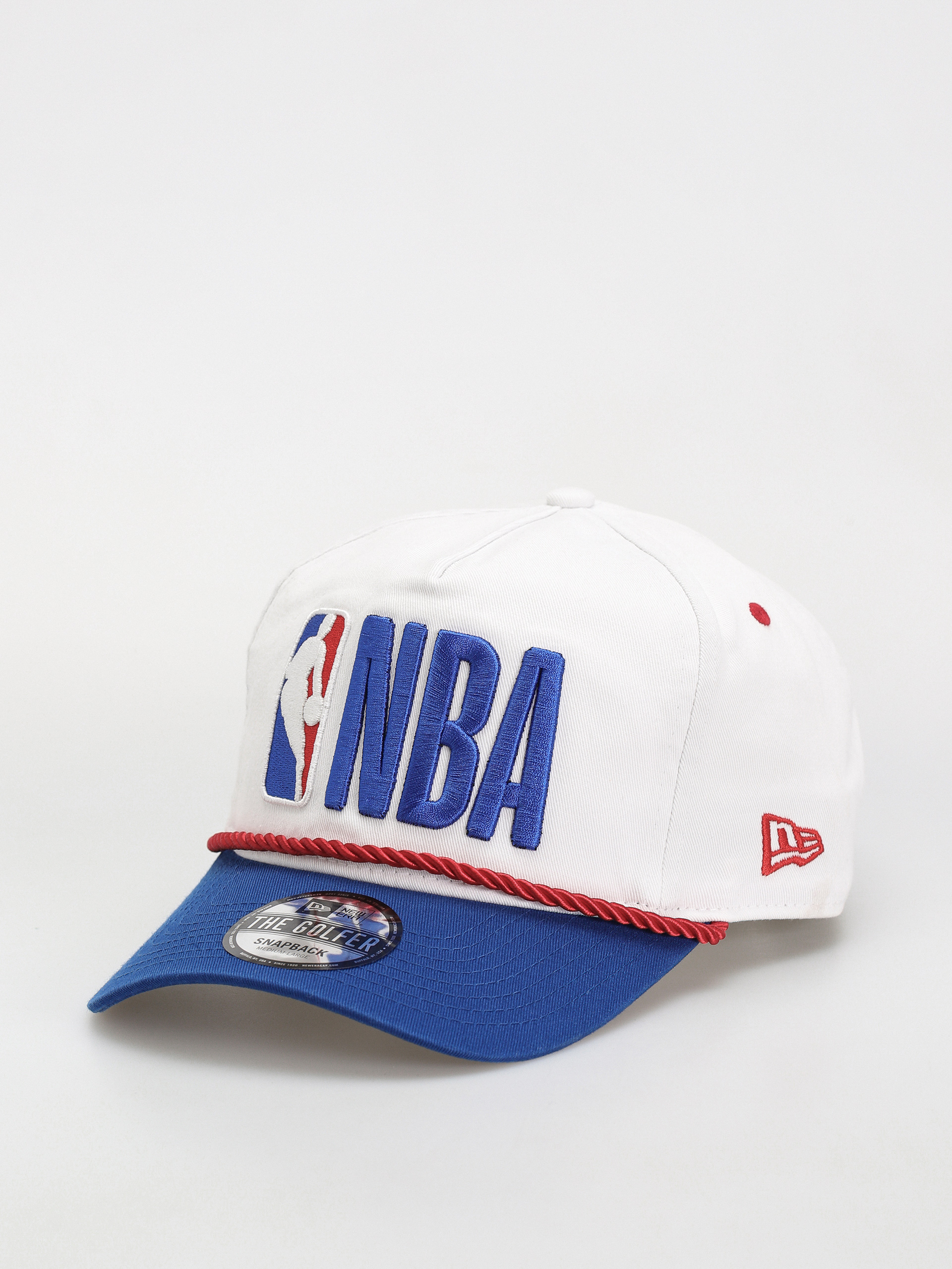 Шапка с козирка New Era Washed NBA Golfer (white/navy)