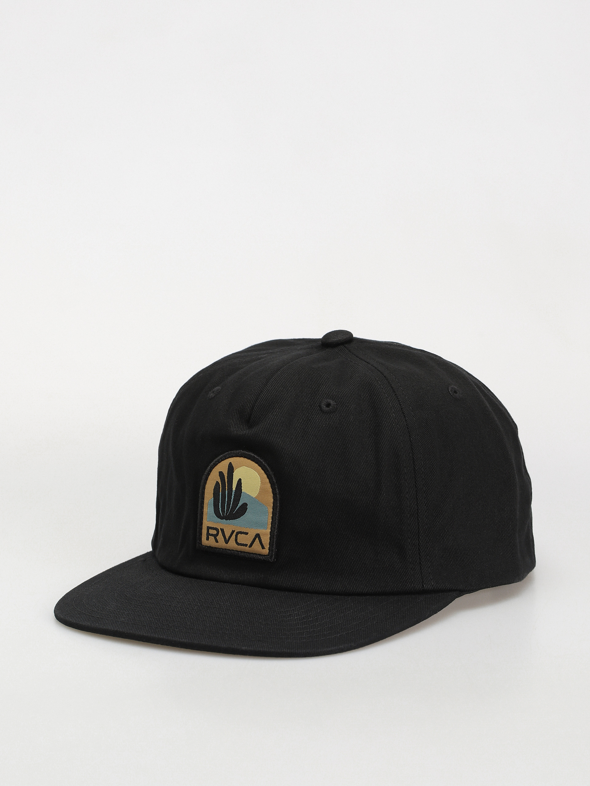 Шапка с козирка RVCA Paper Cuts Snapback (black)