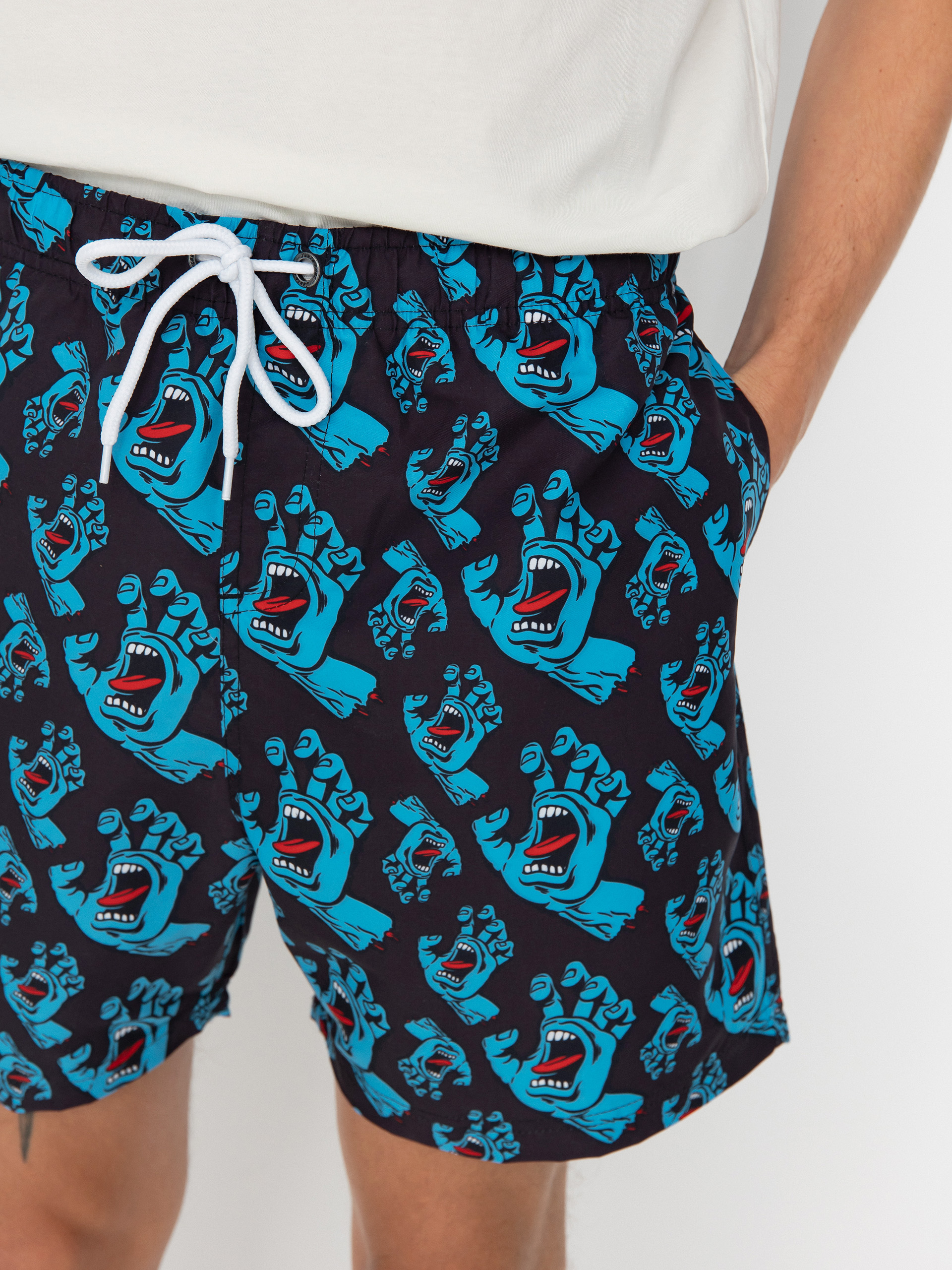 Къси панталони Santa Cruz Hands All Over (black)